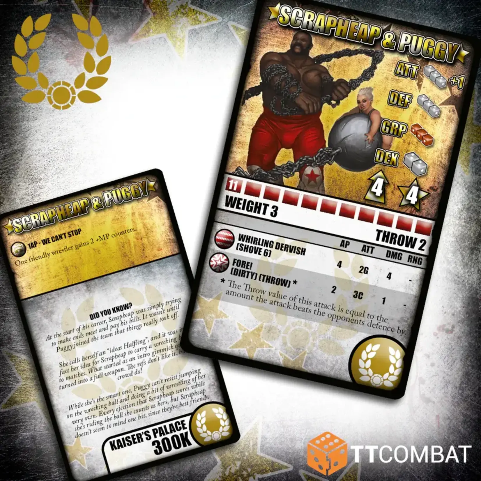 TTCombat Scrapheap & Puggy - Kaiser's Palace - Rumbleslam