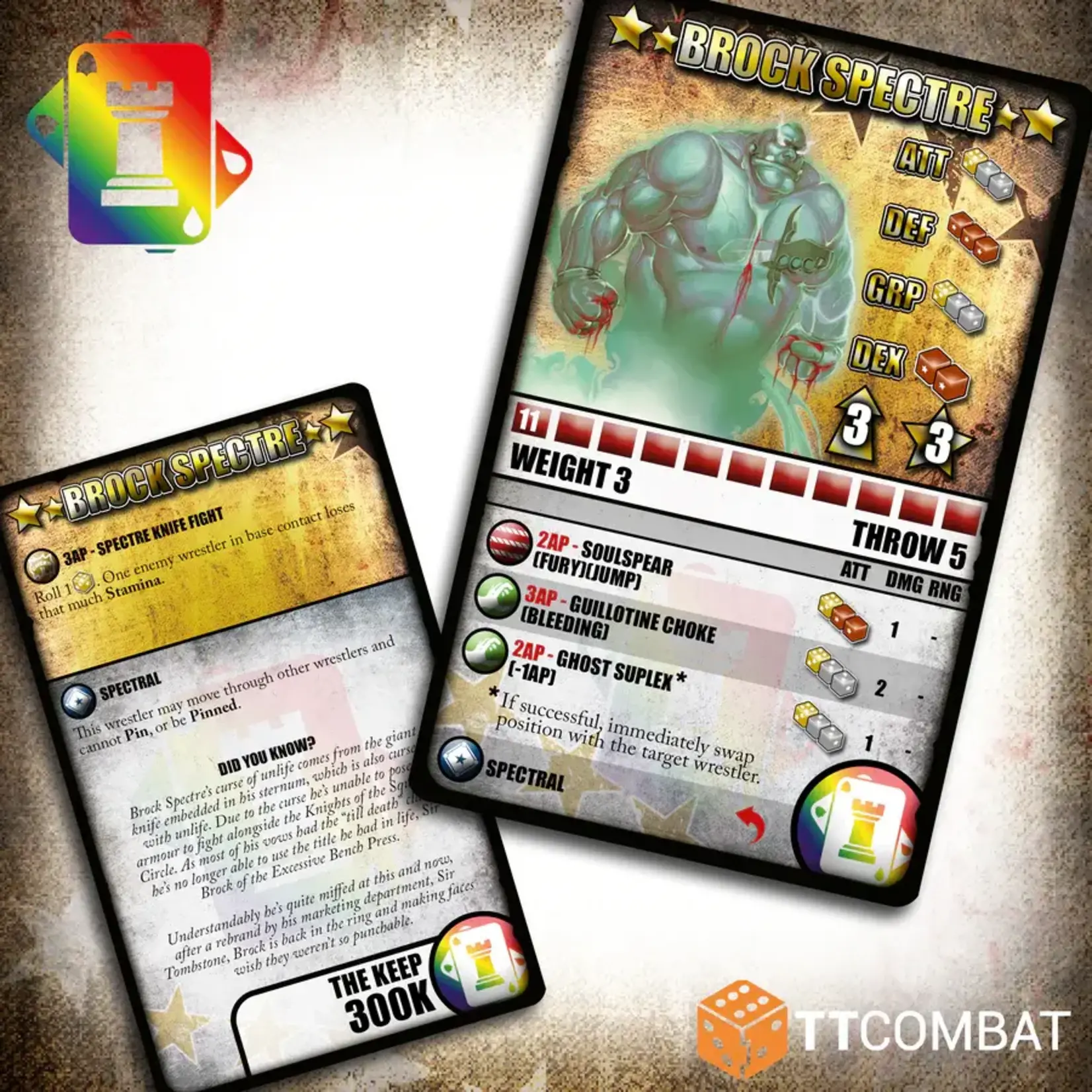 TTCombat Brock Spectre - The Keep - Rumbleslam
