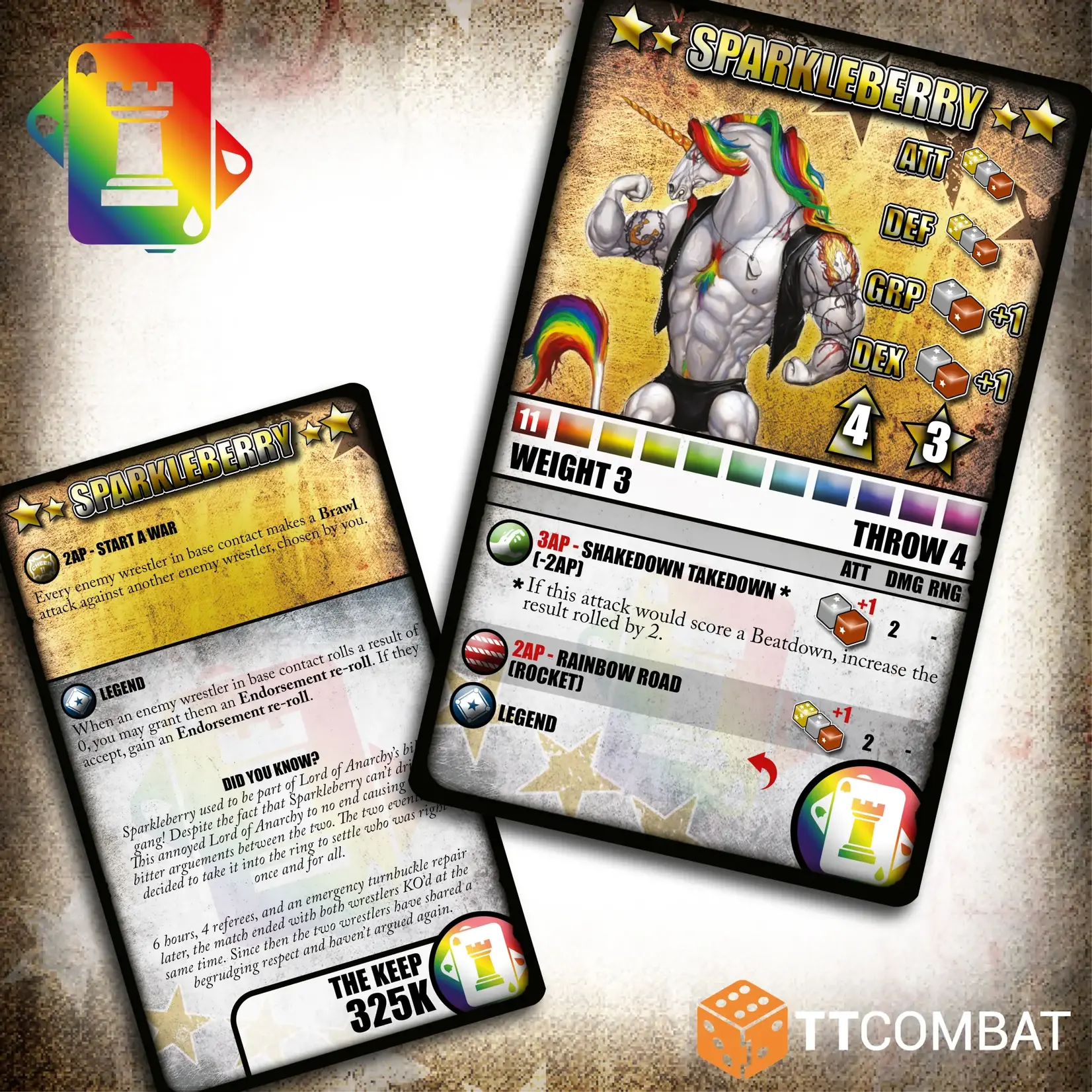 TTCombat Sparkleberry - The Keep - Rumbleslam