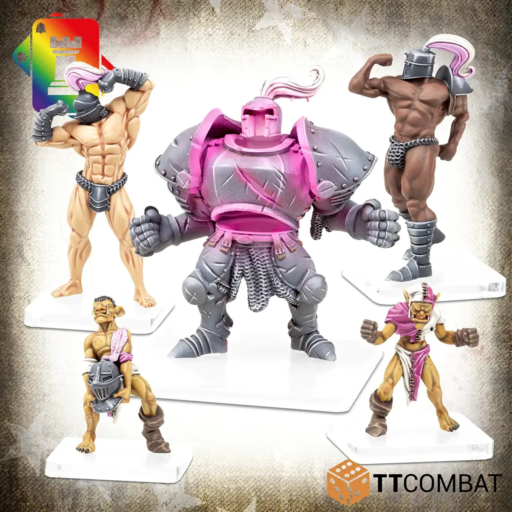 TTCombat Knights of the Squared Circle - The Keep - Rumbleslam