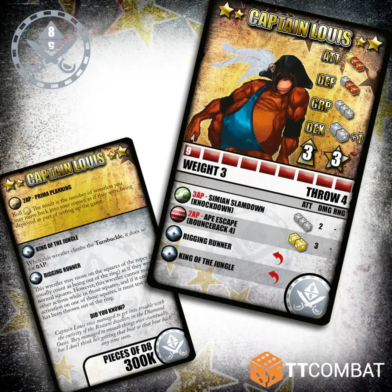 TTCombat Captain Louis - Pieces of D8 - Rumbleslam