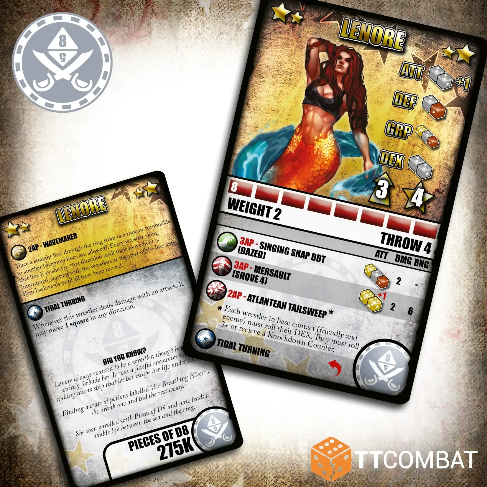 TTCombat Lenore - Pieces of D8 - Rumbleslam