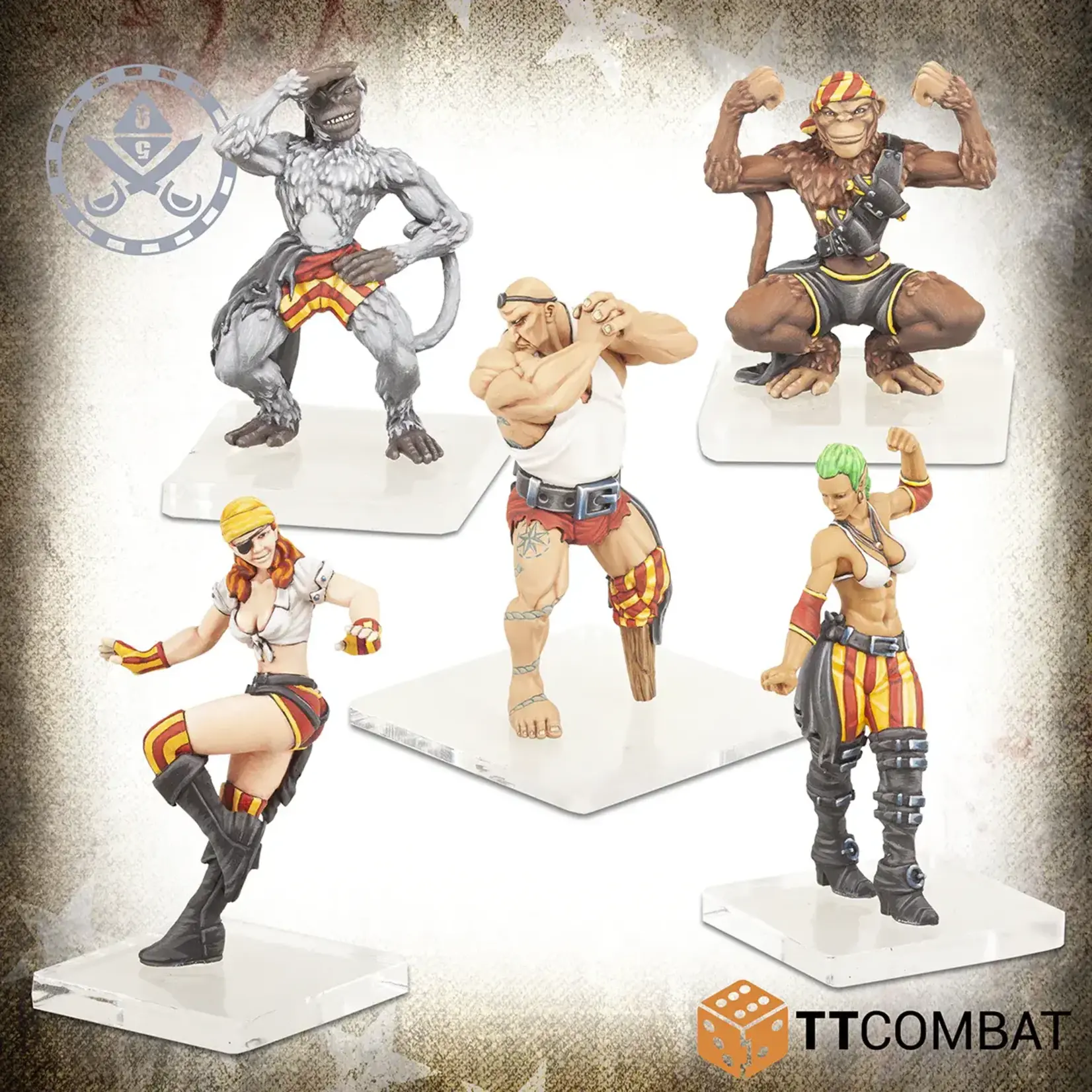 TTCombat The Booty Chasers - Pieces of D8 - Rumbleslam