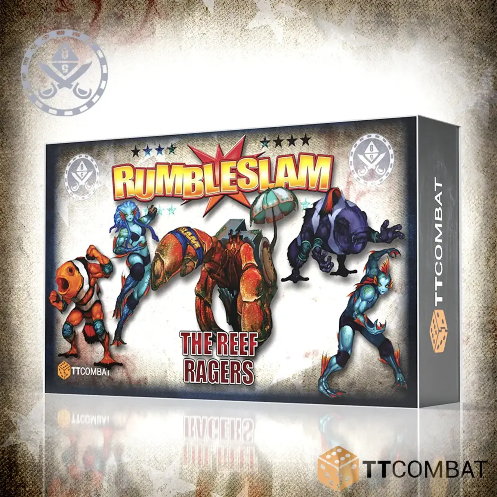 TTCombat The Reef Ragers - Pieces of D8 - Rumbleslam