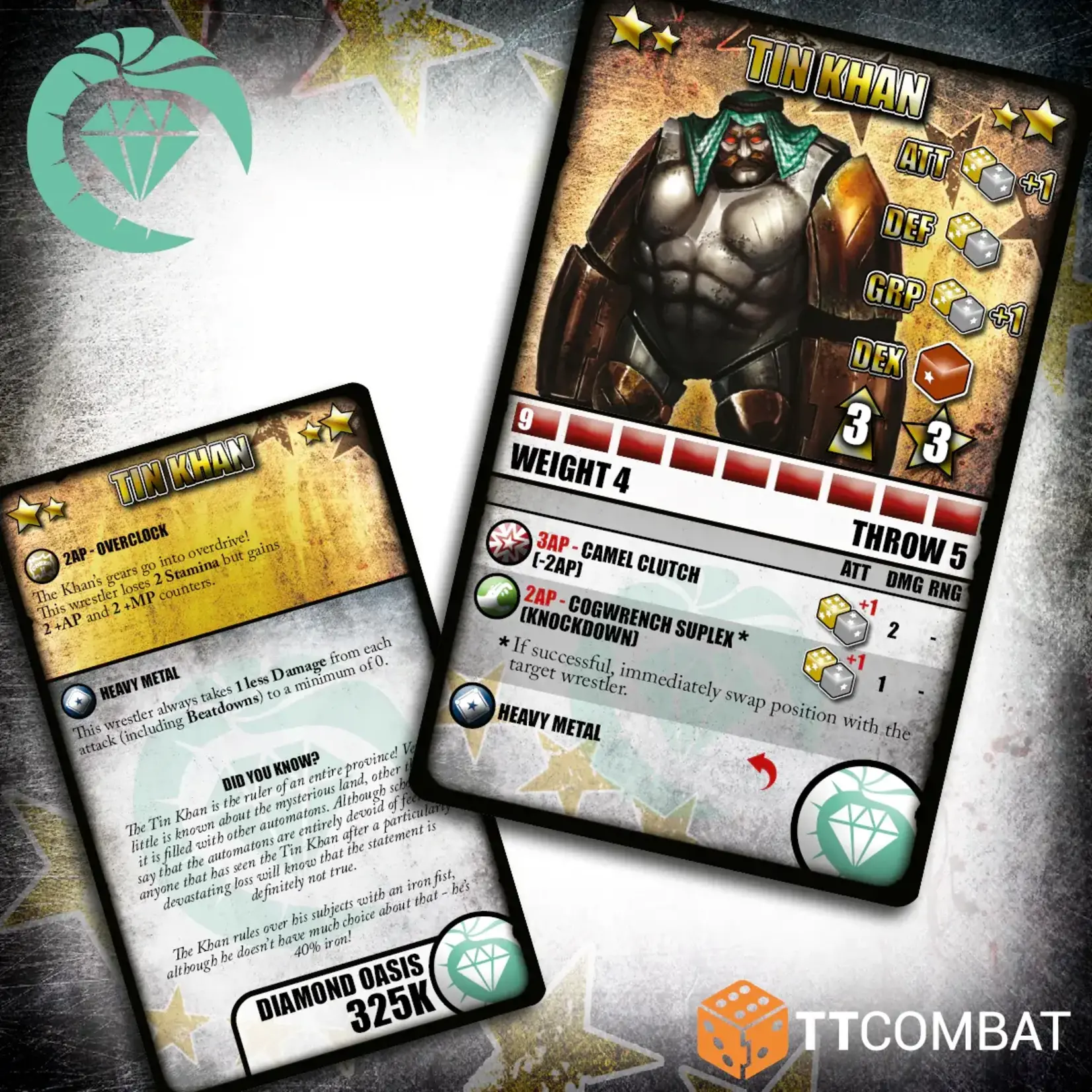 TTCombat Tin Khan - Diamond Oasis - Rumbleslam