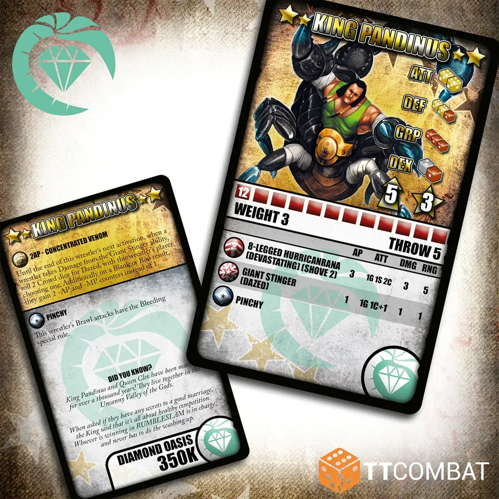 TTCombat King Pandinus - Diamond Oasis - Rumbleslam
