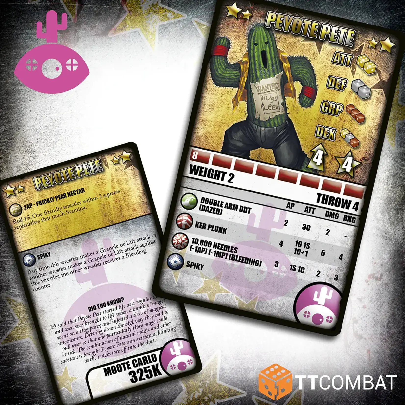 TTCombat Peyote Pete - Moote Carlo - Rumbleslam