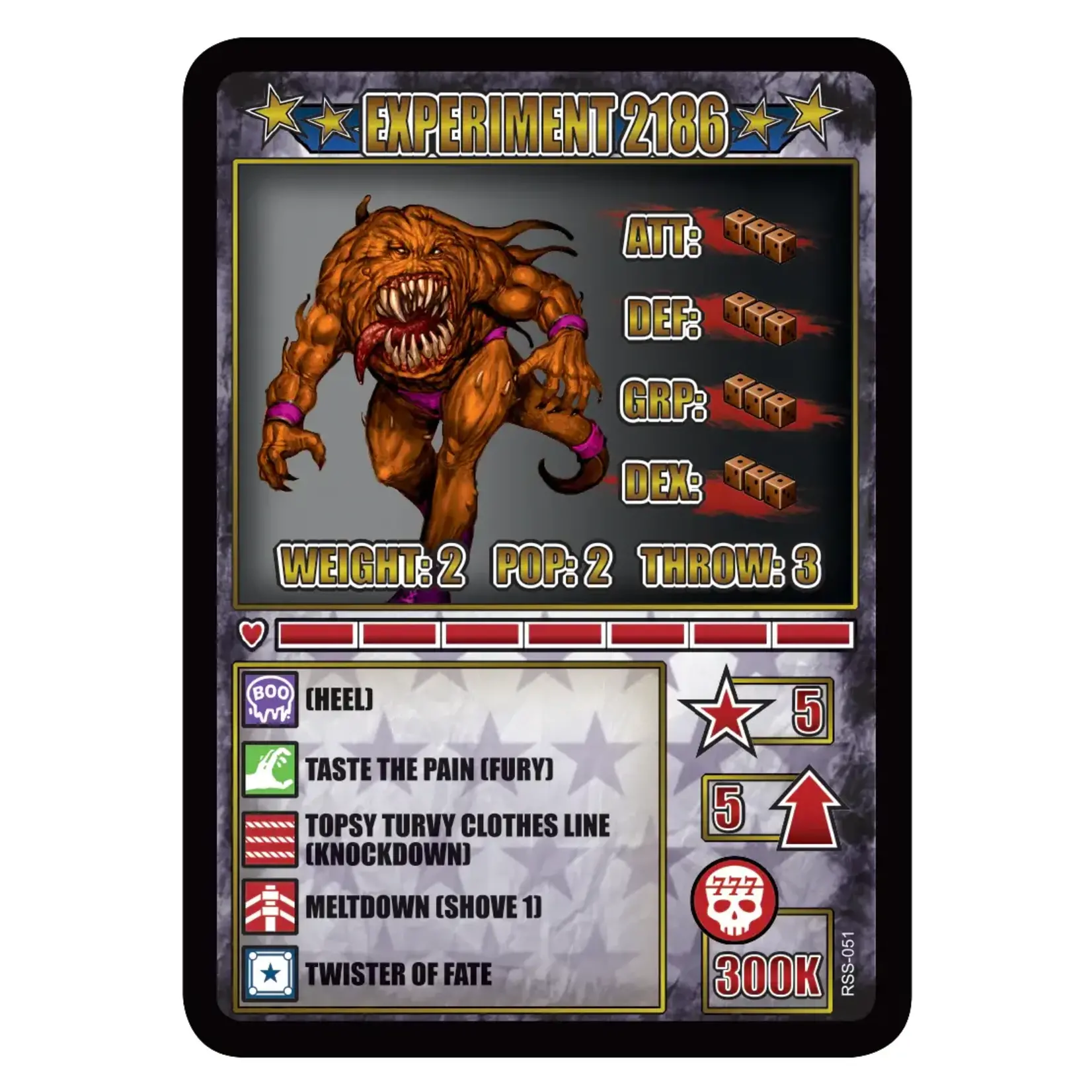 TTCombat Experiment 2186 - The Feral Den - Rumbleslam