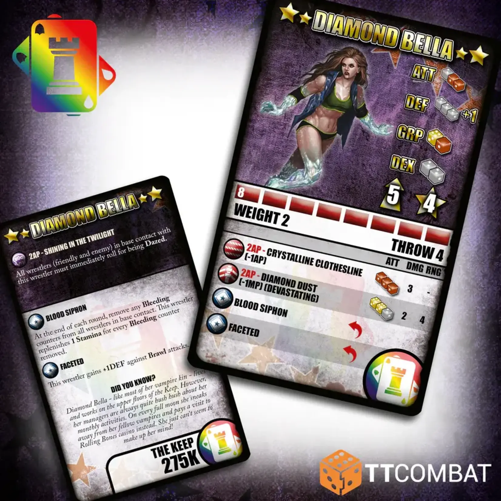 TTCombat Diamond Bella - The Keep - Rumbleslam