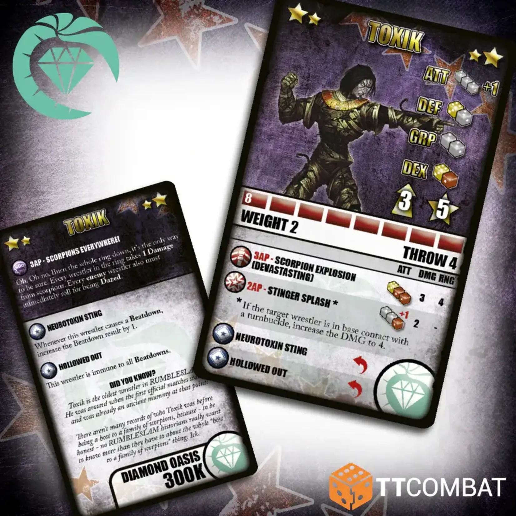TTCombat Toxik - Diamond Oasis - Rumbleslam