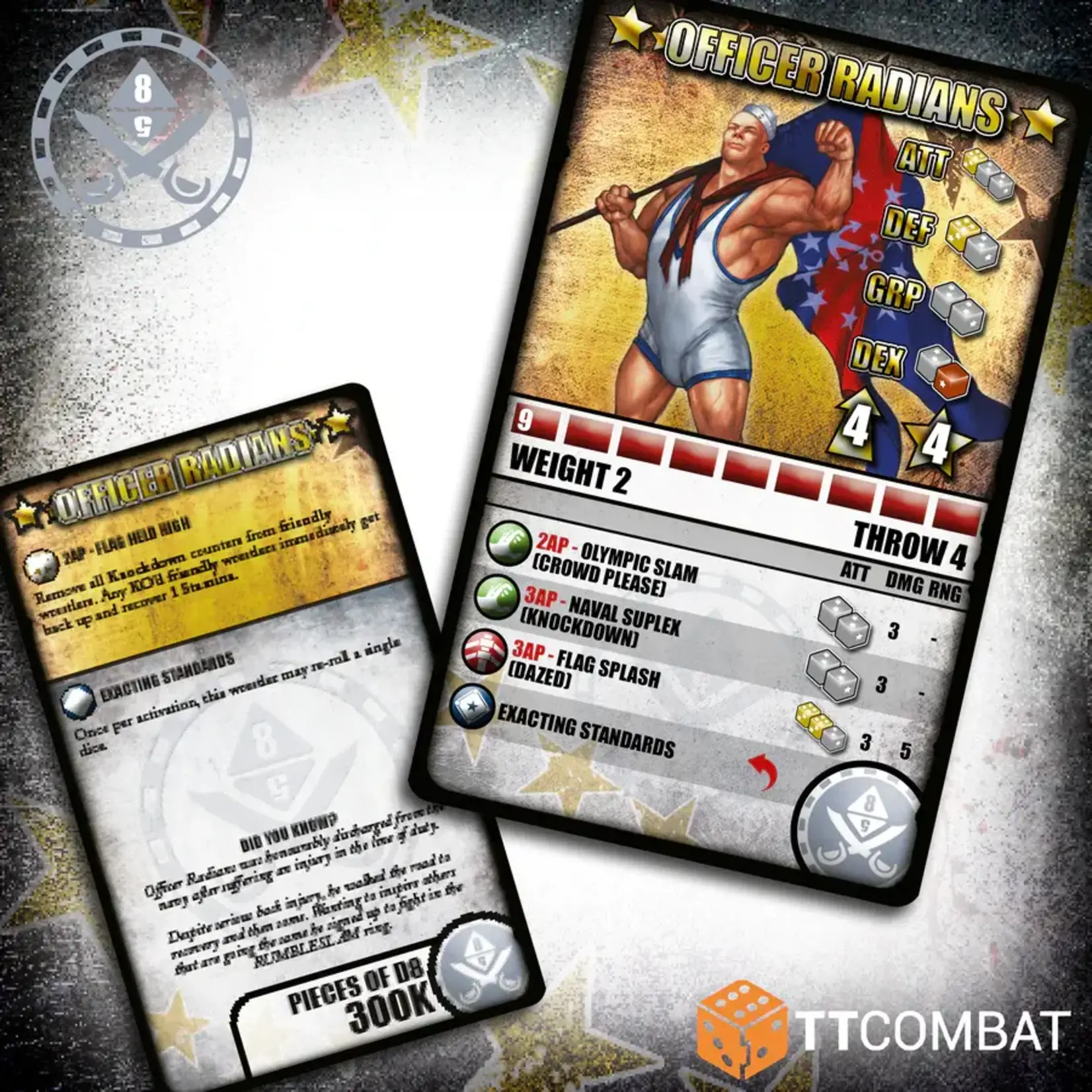 TTCombat Officer Radians - Pieces of D8 - Rumbleslam