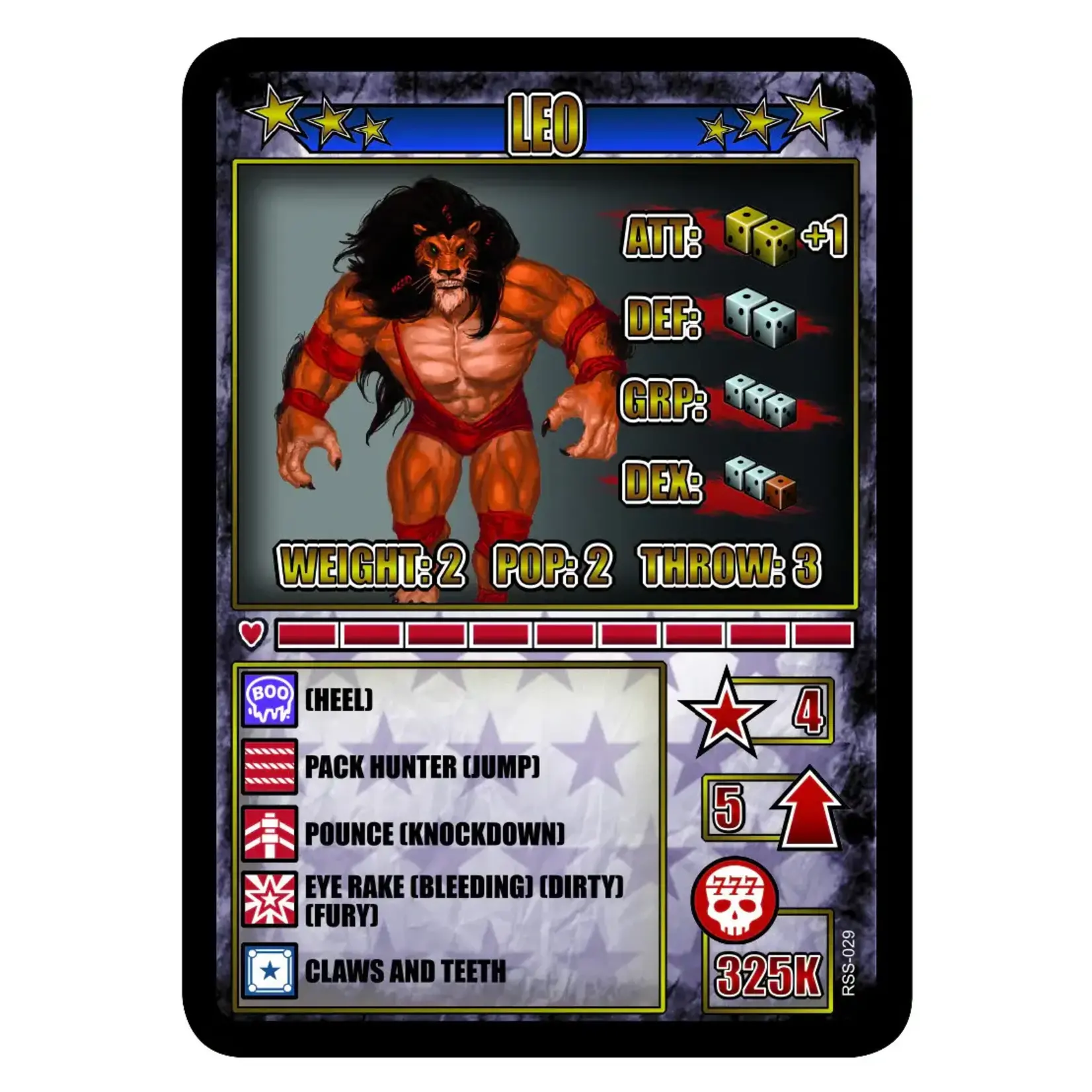 TTCombat Leo - The Feral Den - Rumbleslam