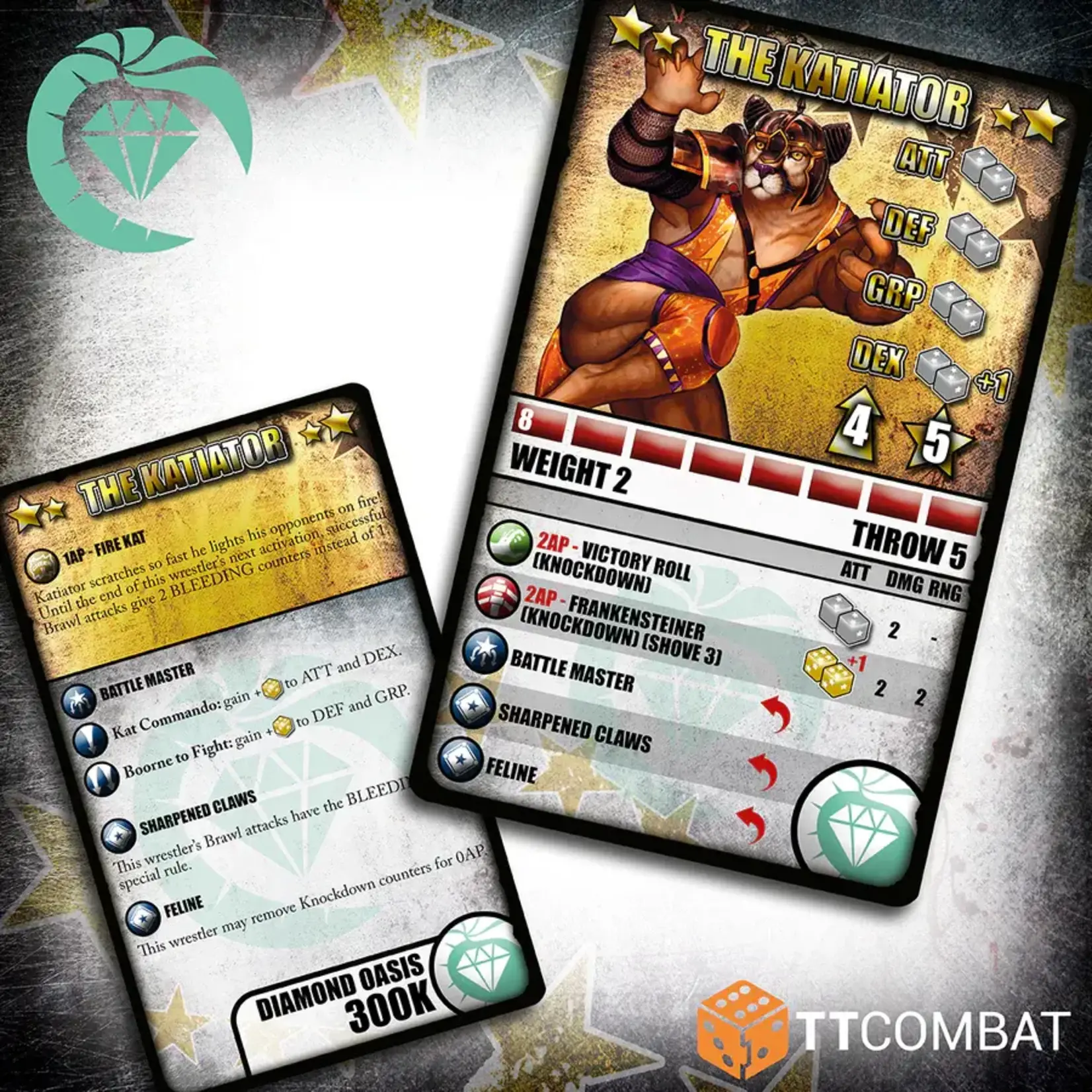 TTCombat The Katiator - Diamon Oasis - Rumbleslam