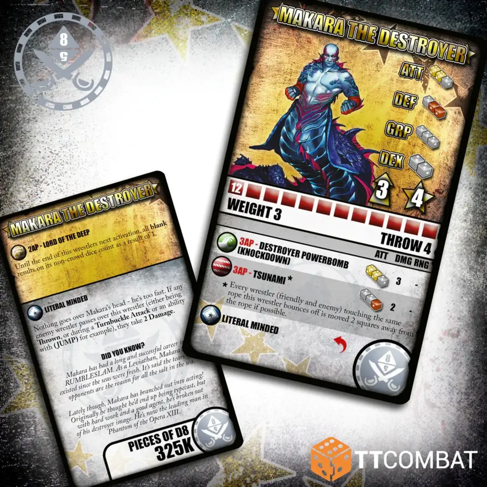 TTCombat Makara the Destroyer - Pieces of D8 - Rumbleslam