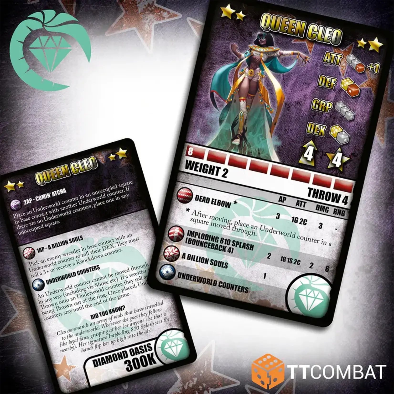TTCombat Queen Cleo - Diamond Oasis - Rumbleslam