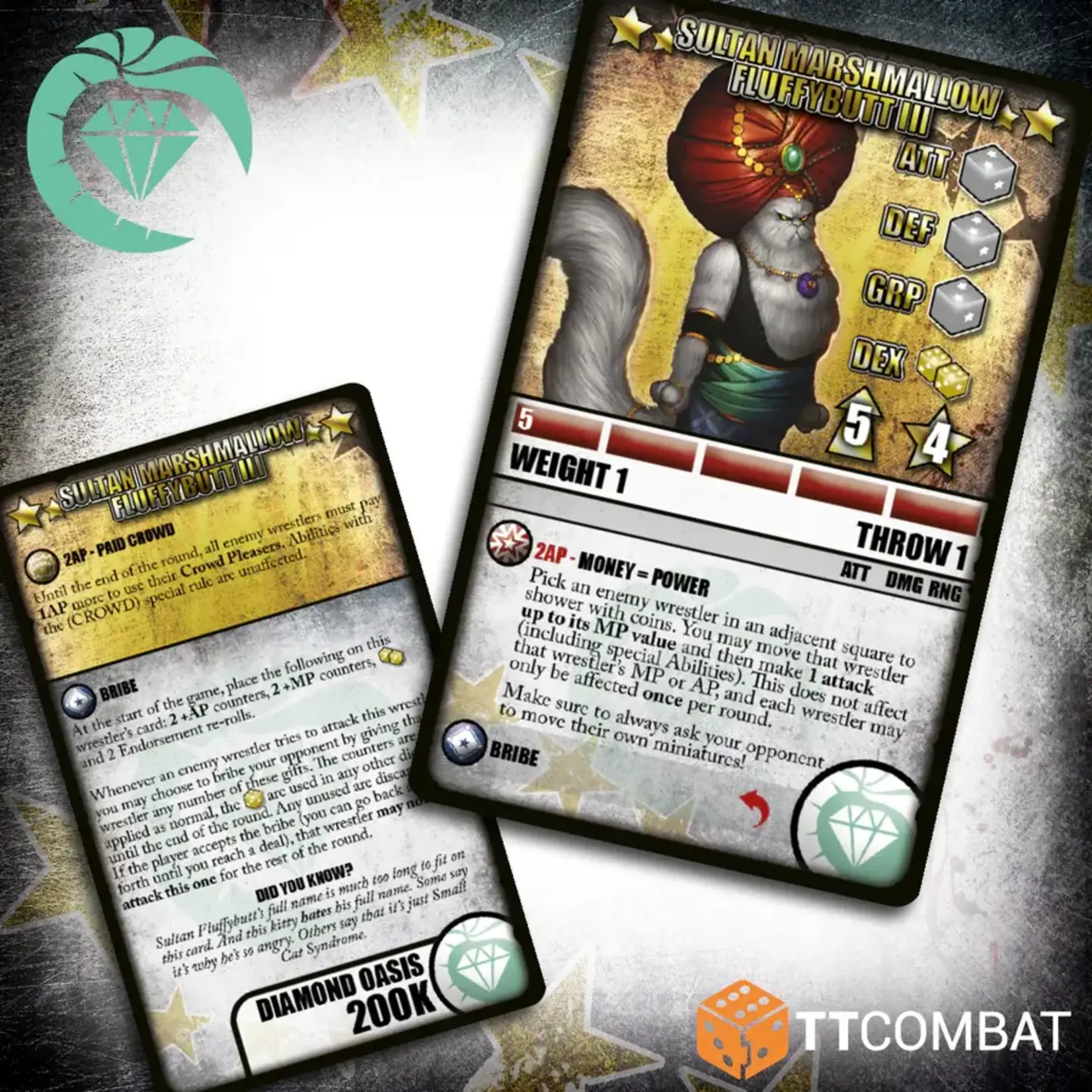 TTCombat Sultan Marshmallow Fluffybutt III - Diamond Oasis - Rumbleslam