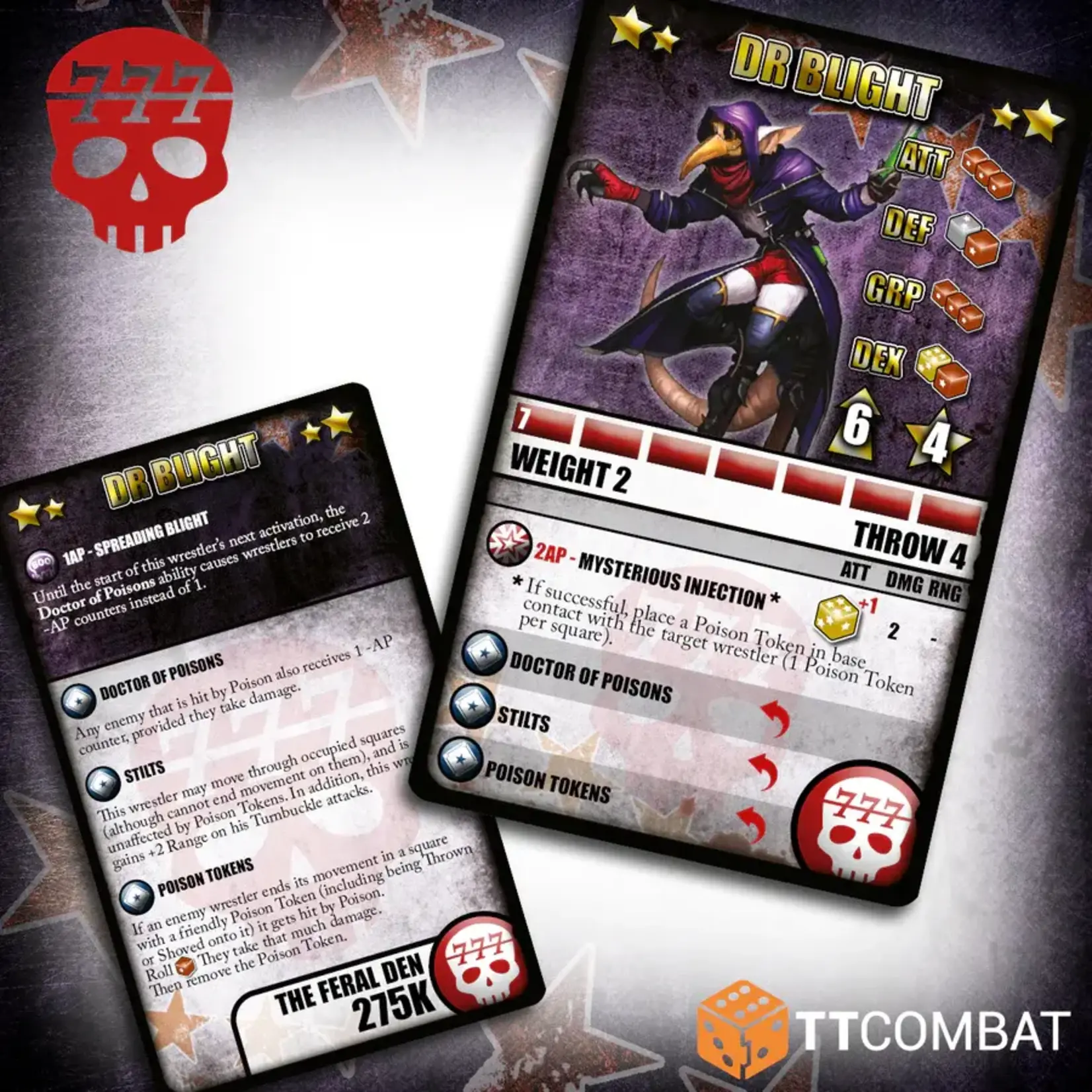 TTCombat Dr. Blight - The Feral Den - Rumbleslam