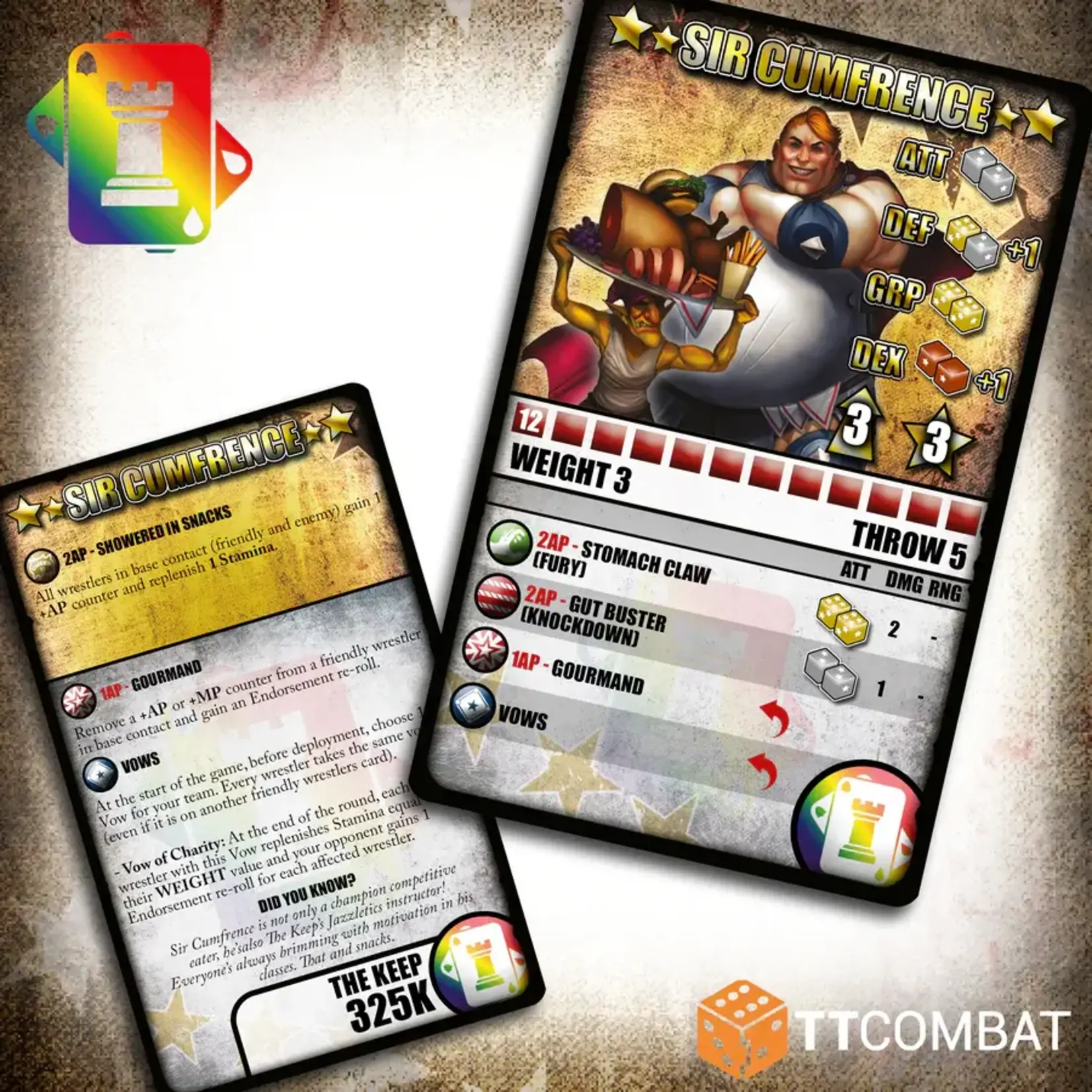 TTCombat Sir Cumfrence - The Keep - Rumbleslam