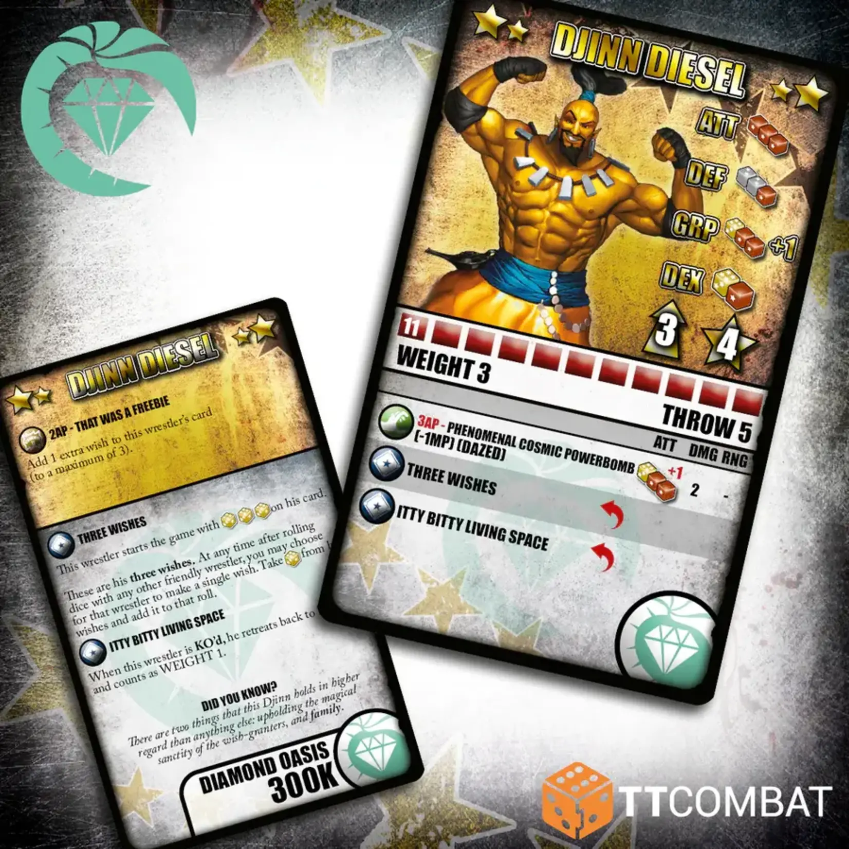 TTCombat Djinn Diesel - Diamond Oasis - Rumbleslam