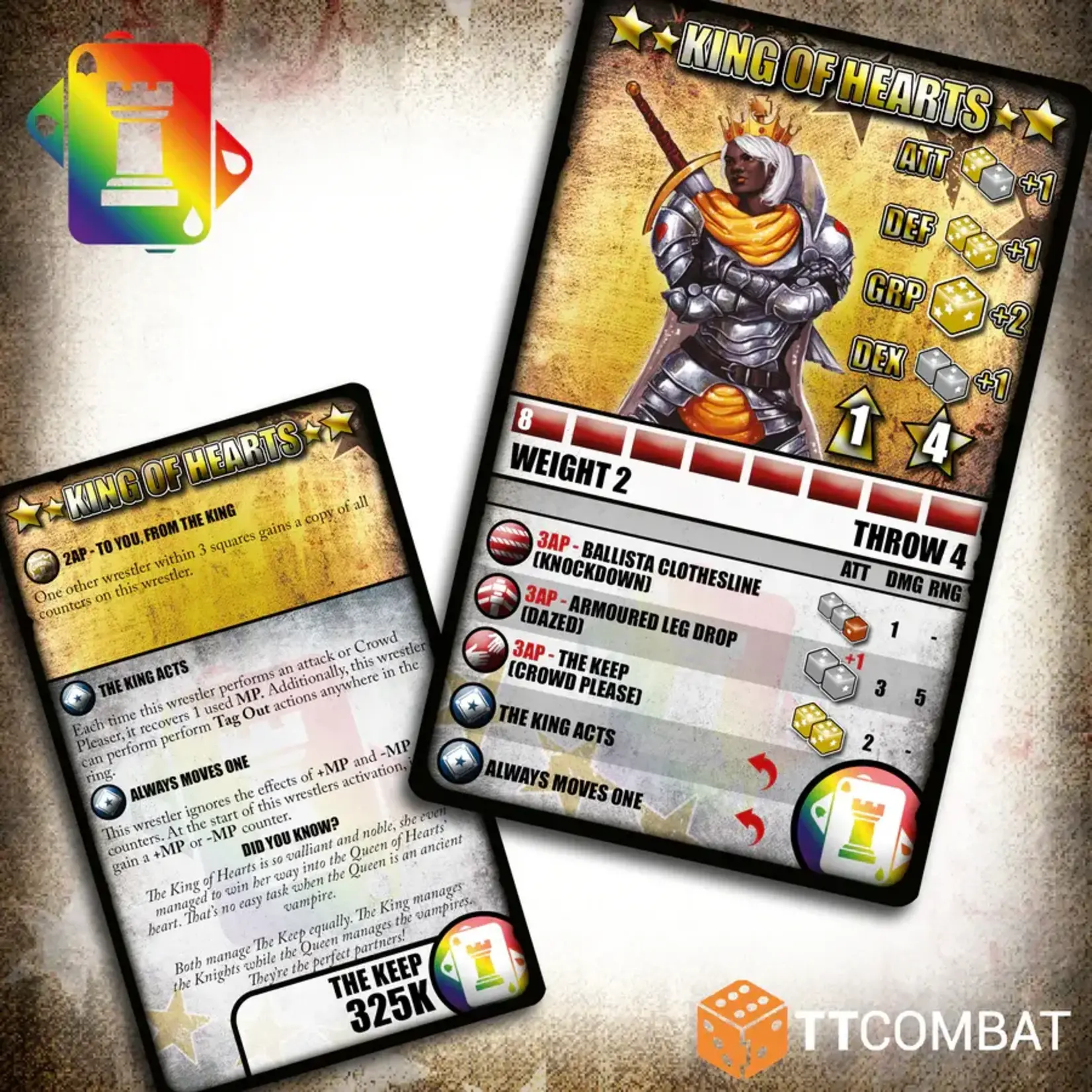 TTCombat King & Queen of Hearts - The Keep - Rumbleslam