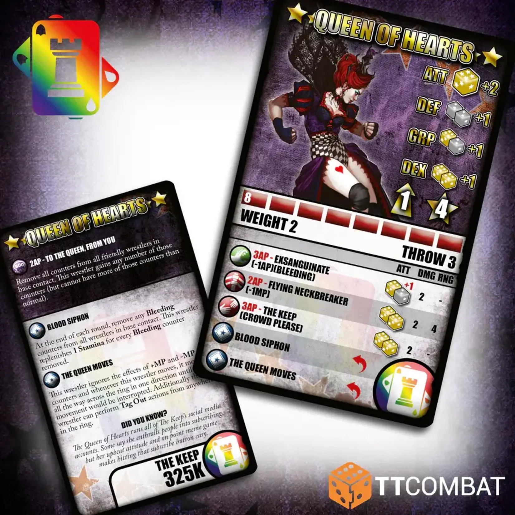 TTCombat King & Queen of Hearts - The Keep - Rumbleslam