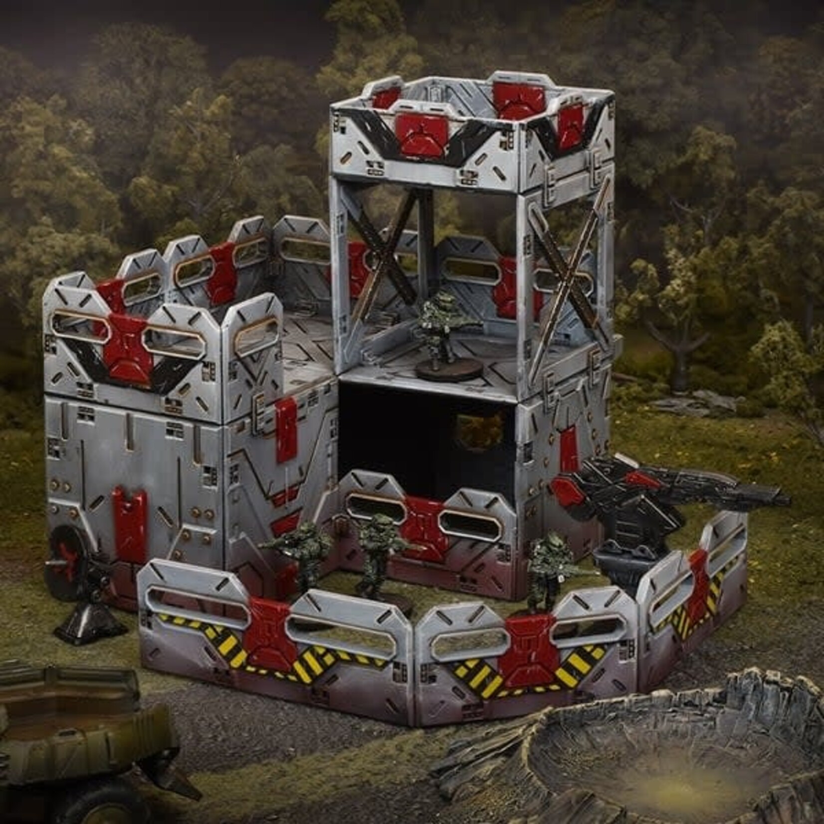 Mantic Military Checkpoint - Terrain Crate