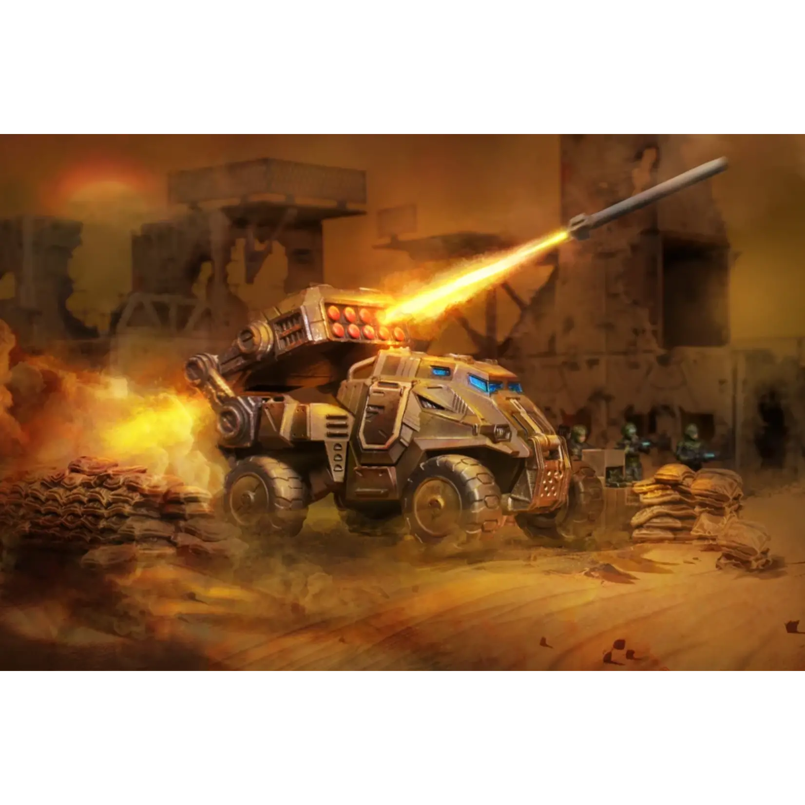 Mantic Onager Artillery Vehicle - GCPS - Firefight