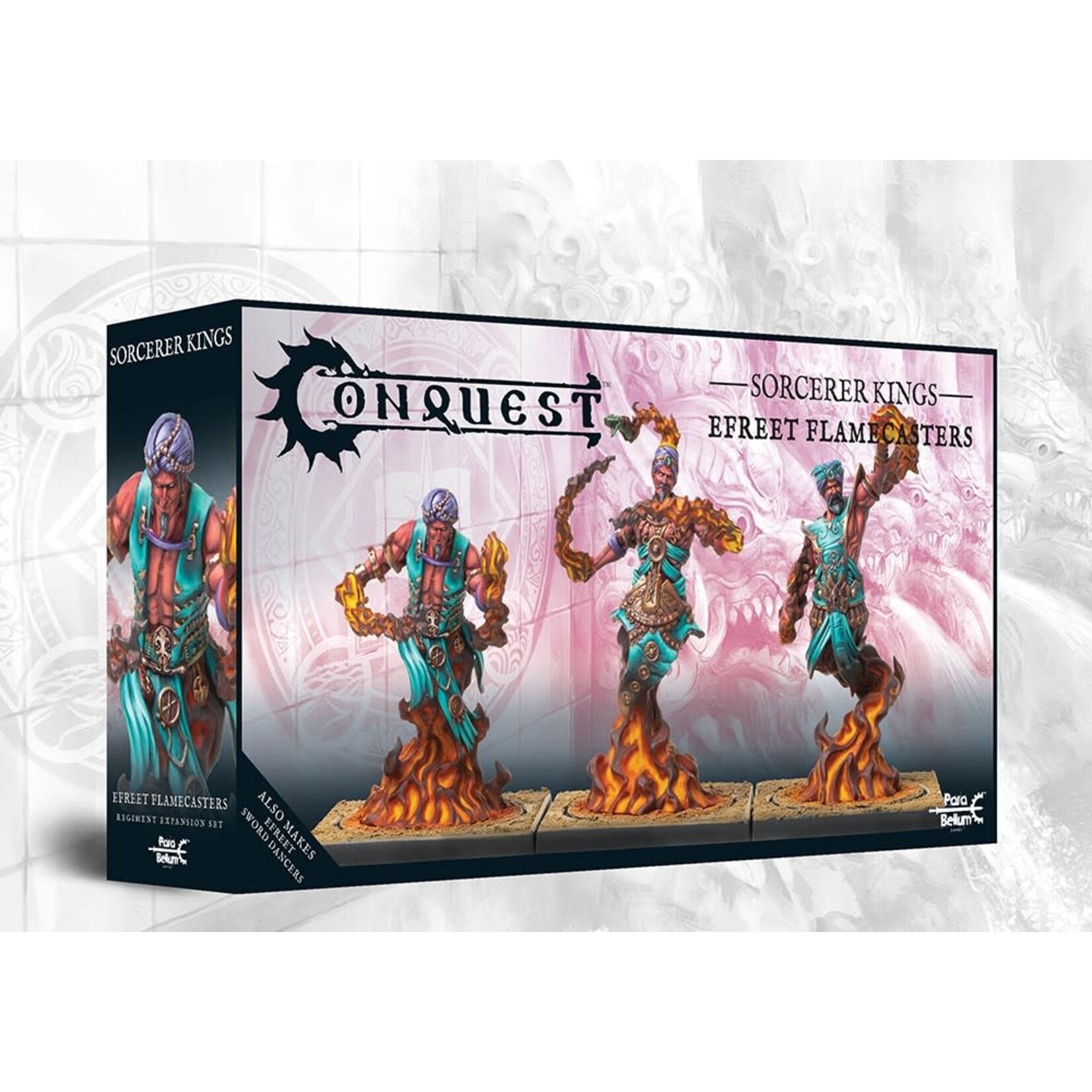 Para Bellum Games Efreet Flamecasters / Sword Dancers - Sorcerer Kings -Conquest