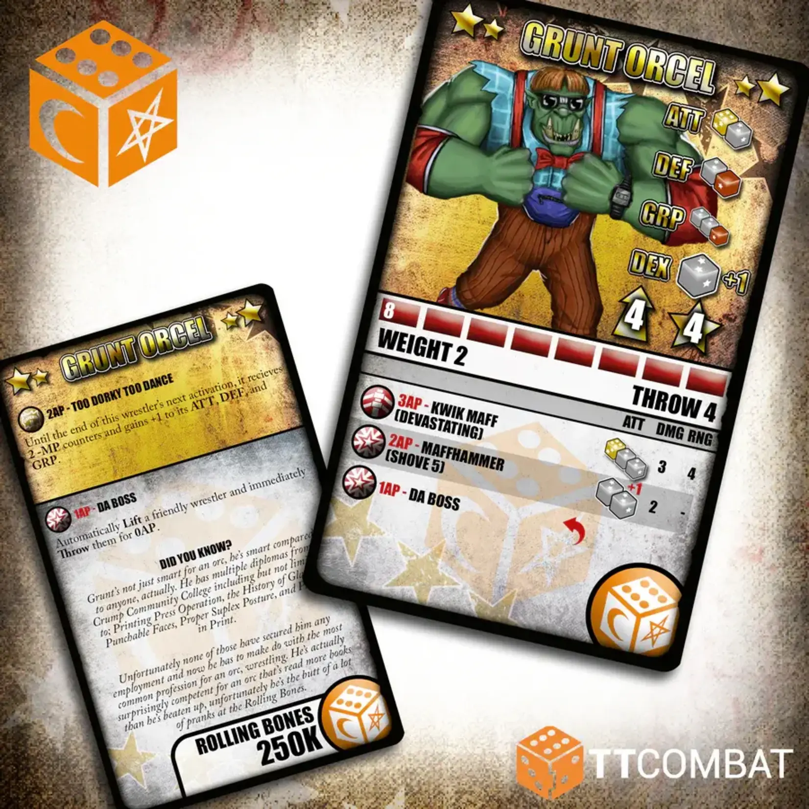 TTCombat Grunt Orcel - Rolling Bones - Rumbleslam