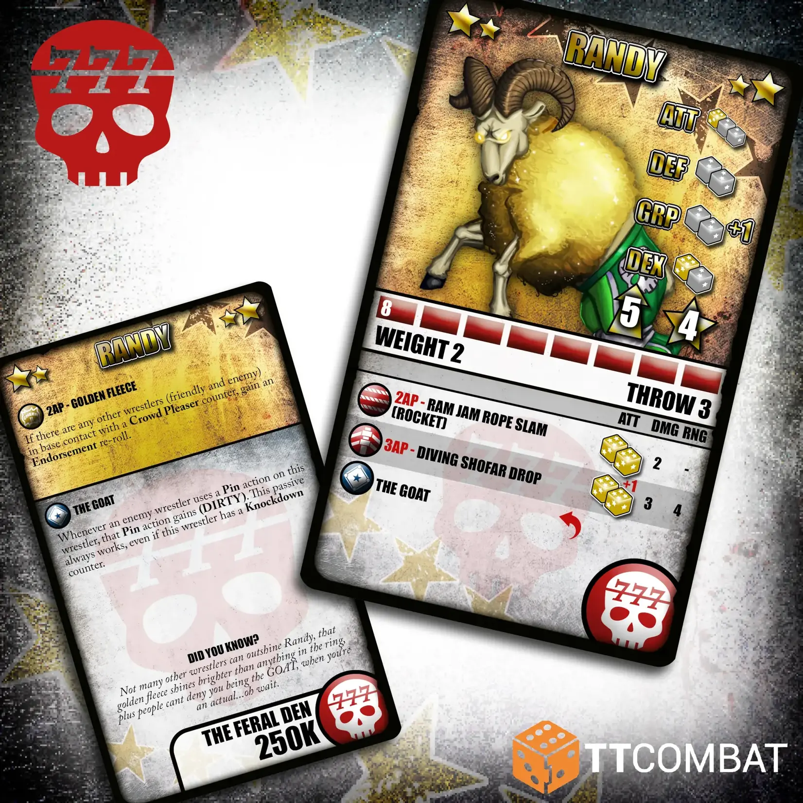 TTCombat Randy - The Feral Den - Rumbleslam