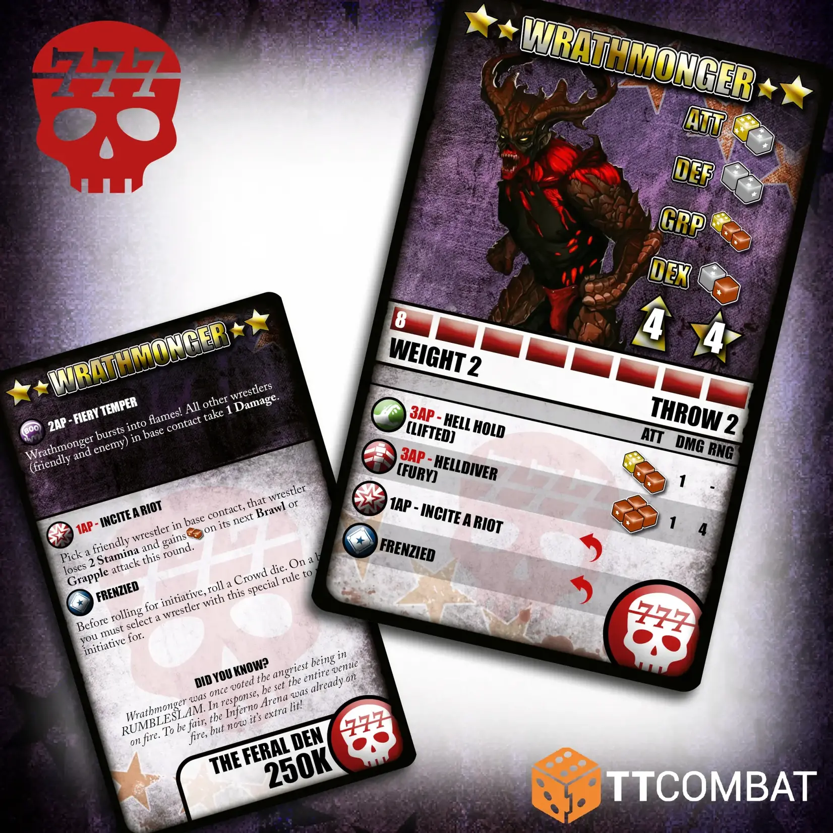 TTCombat Wrathmonger - The Feral Den - Rumbleslam