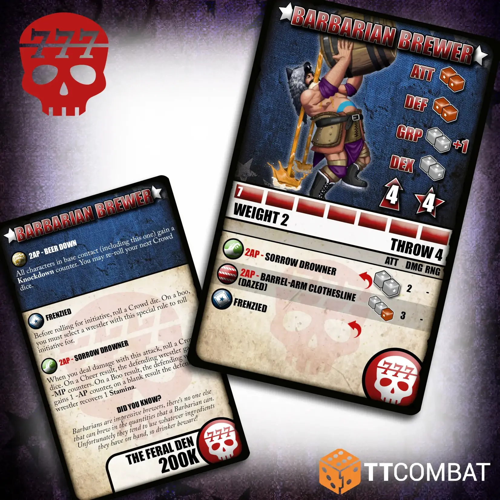 TTCombat Petty Fight Menagerie - The Feral Den - Rumbleslam