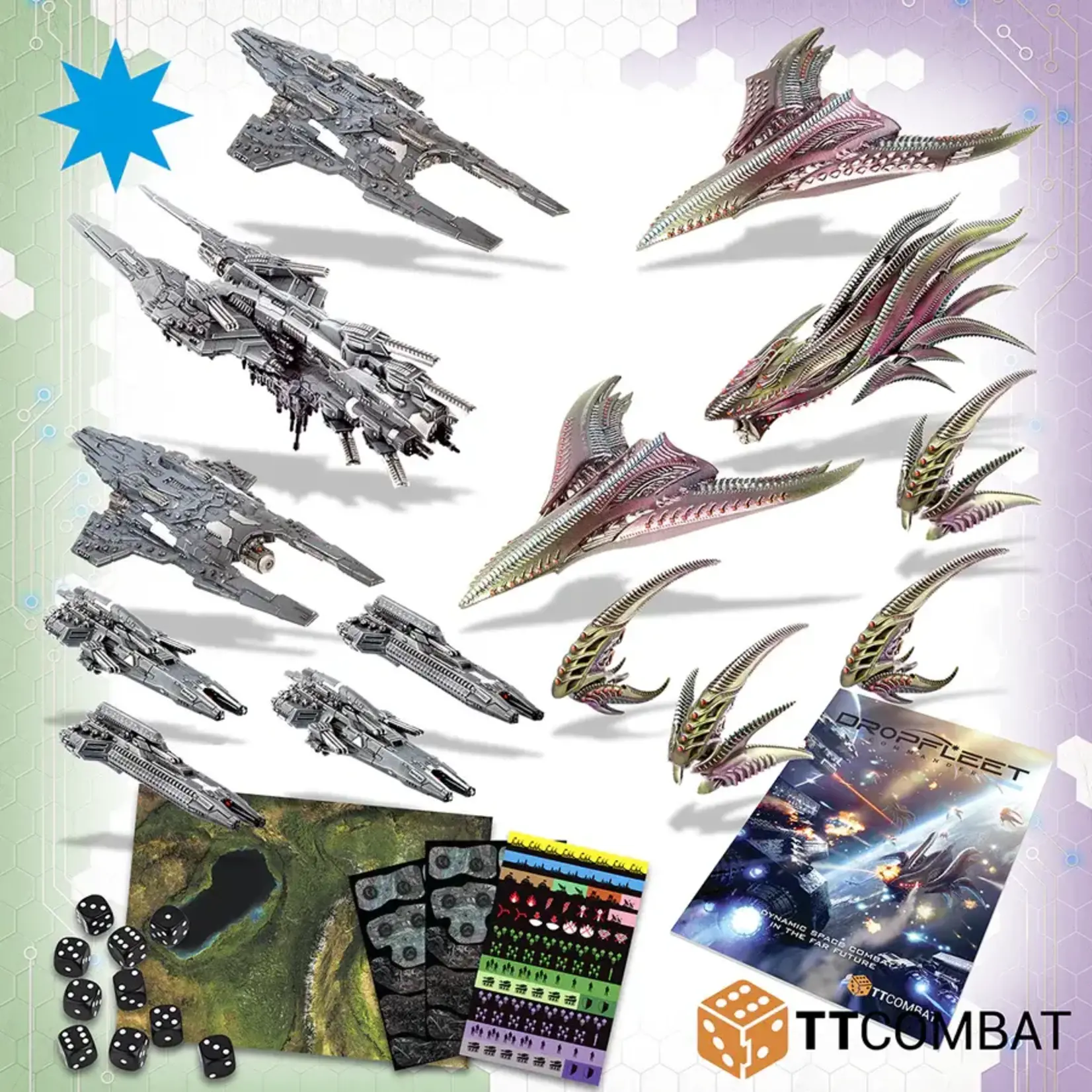 TTCombat Dropfleet Commander 2 Player Starter Set