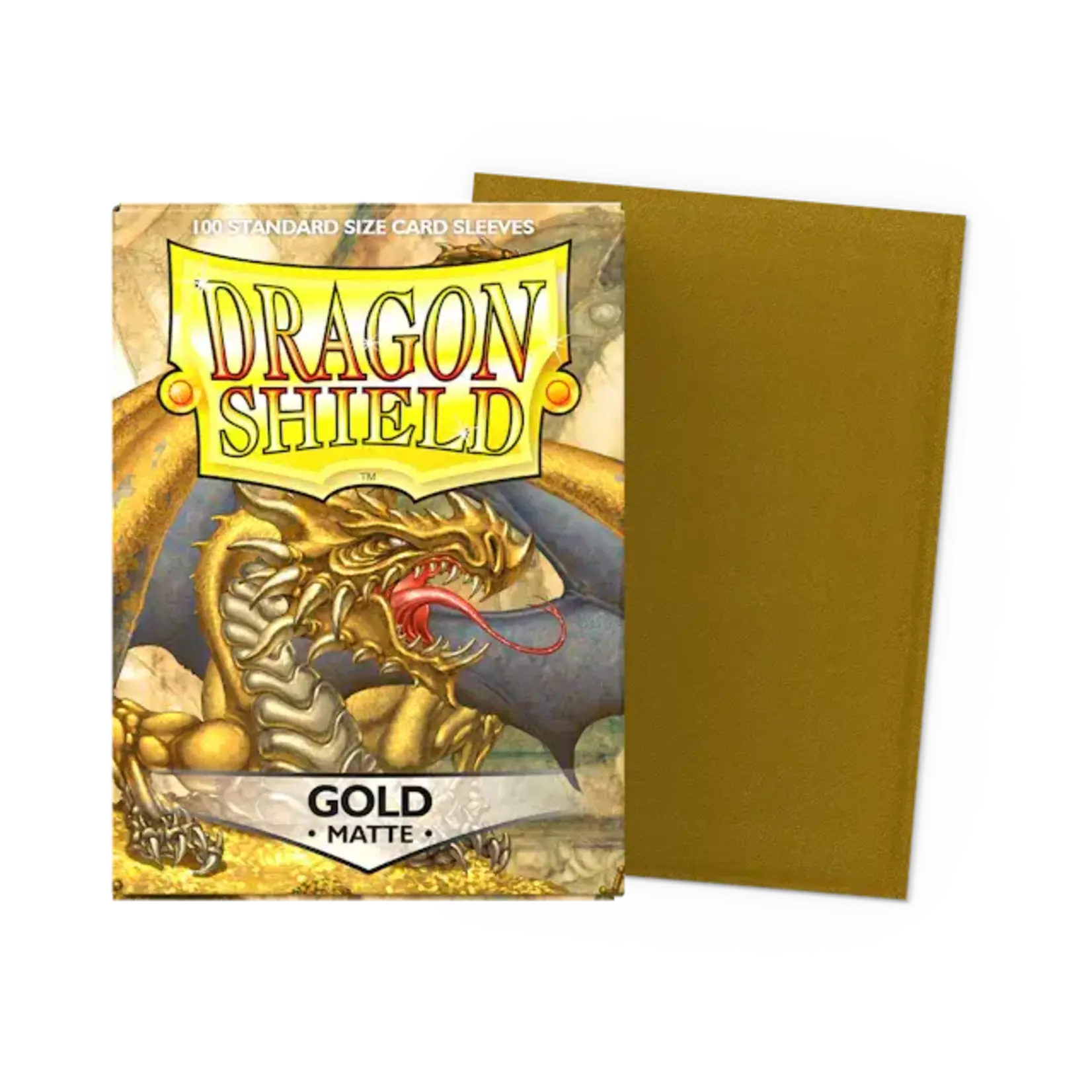 Dragon Shield Gold Matte (100)