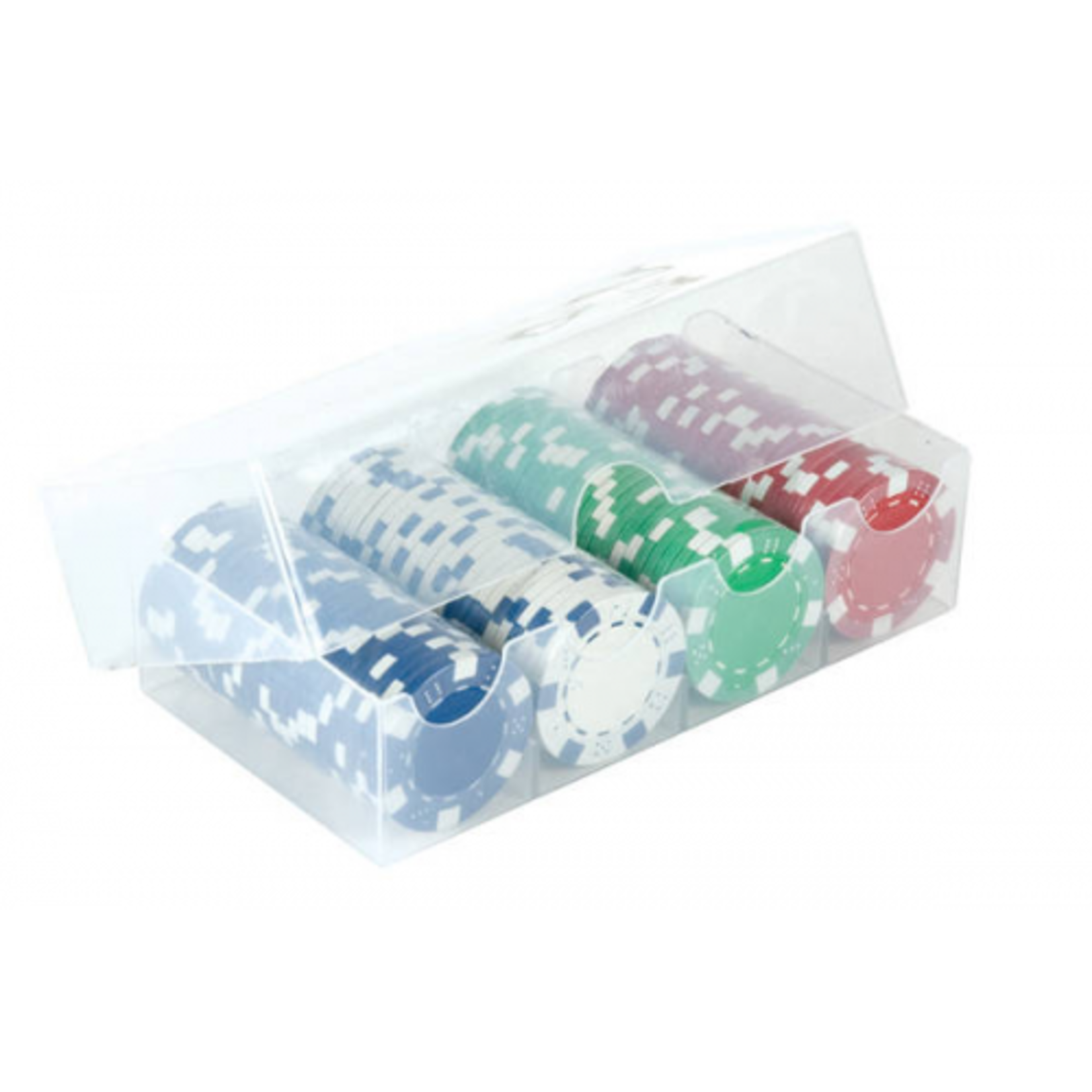 Poker Chips - 100pc Set - 4 Colors - 11.5g