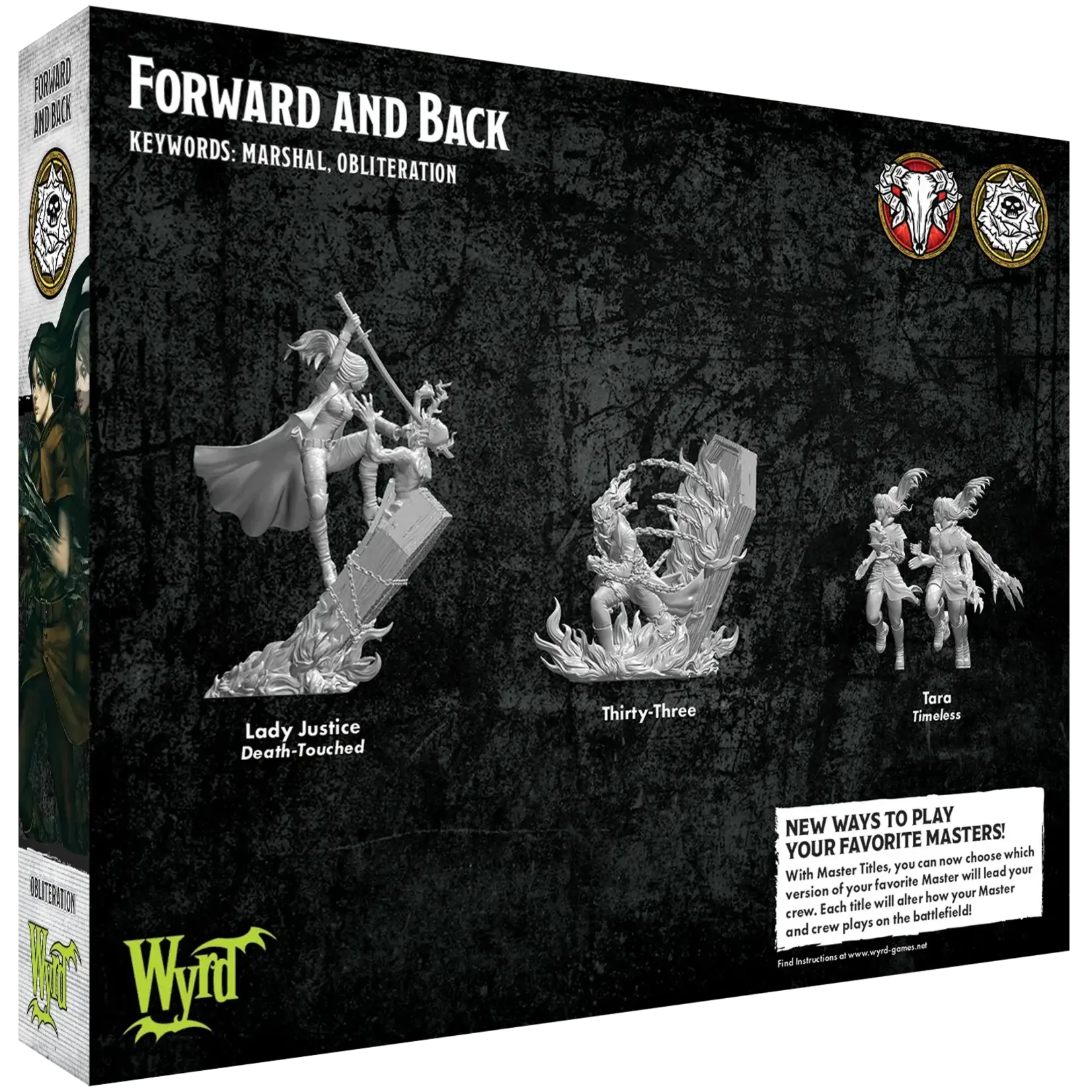 Wyrd Games Forward and Back - Malifaux 3E - Guild / Outcast