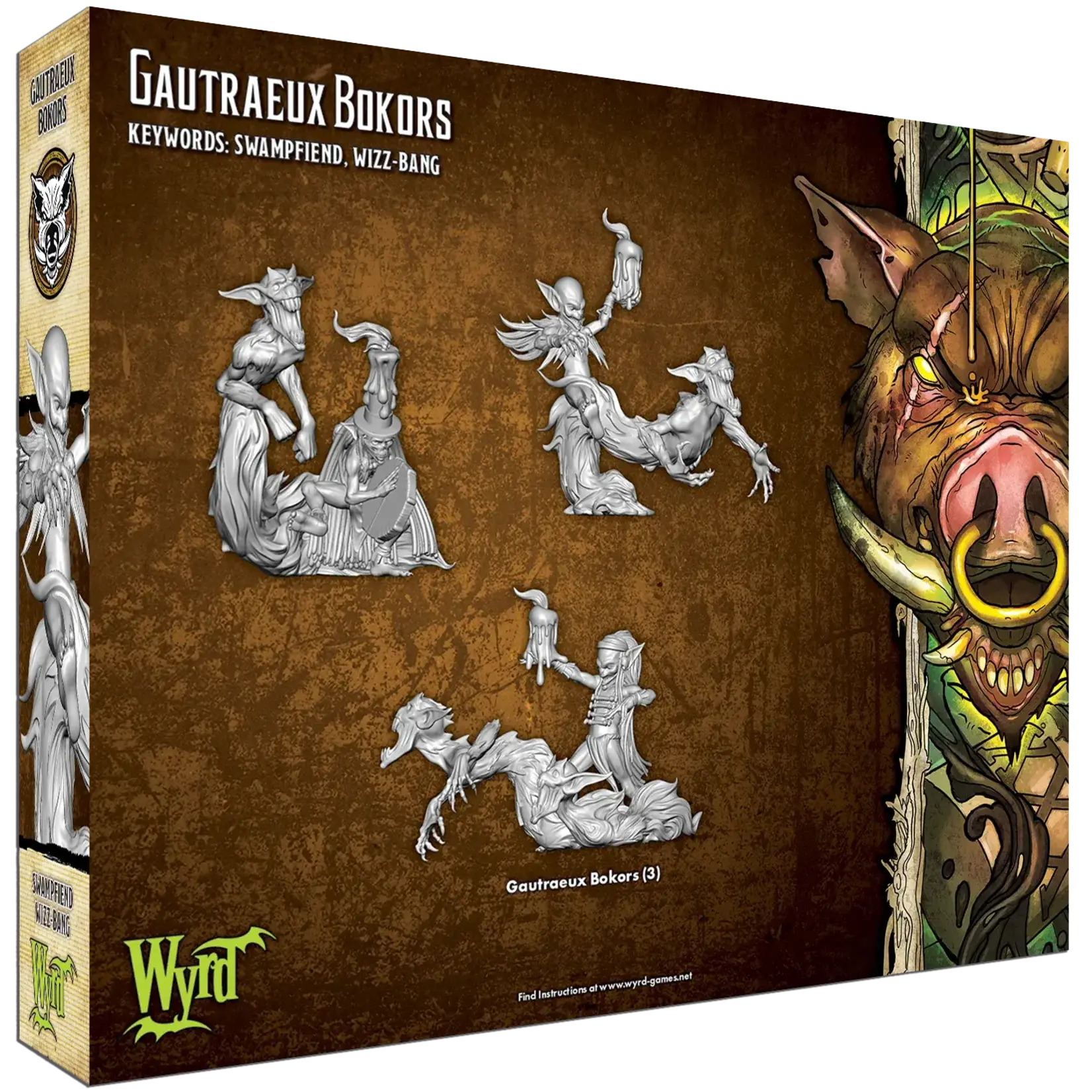 Wyrd Games Gautraeux Bokors - Bayou - Malifaux 3E