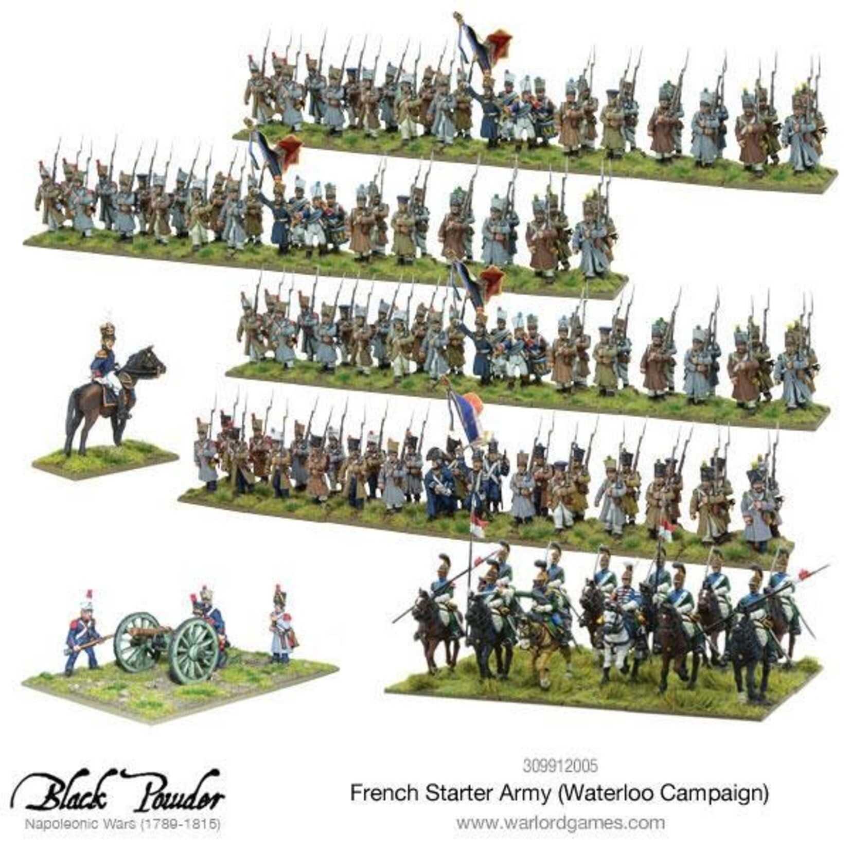 Warlord Games French Starter Army (Waterloo Campaign) - Black Powder