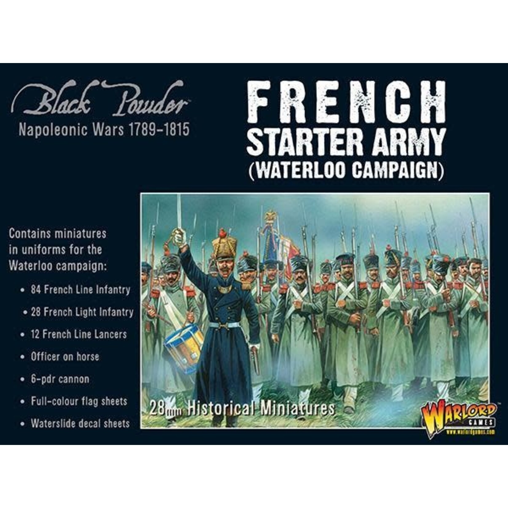 Warlord Games French Starter Army (Waterloo Campaign) - Black Powder