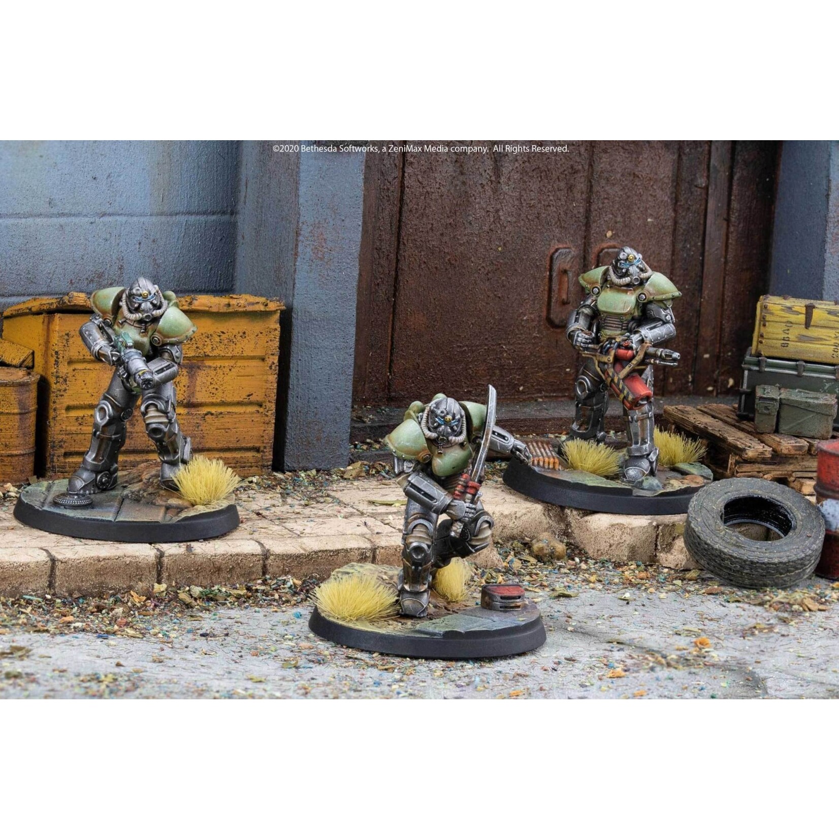 Modiphius T-51 Power Armour -Unaligned - Fallout: Wasteland Warfare