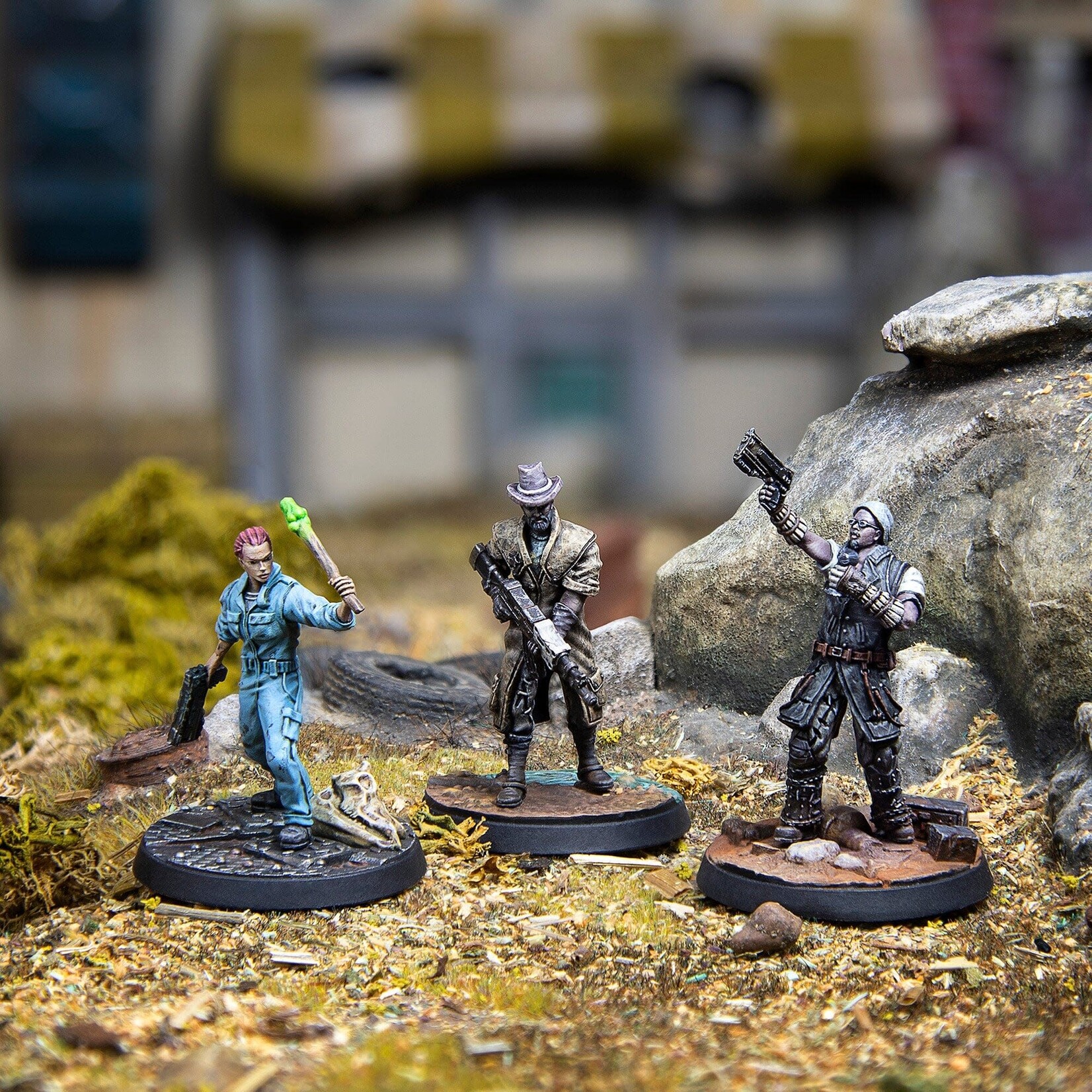 Modiphius Washington Personalities - Survivors - Fallout: Wasteland Warfare