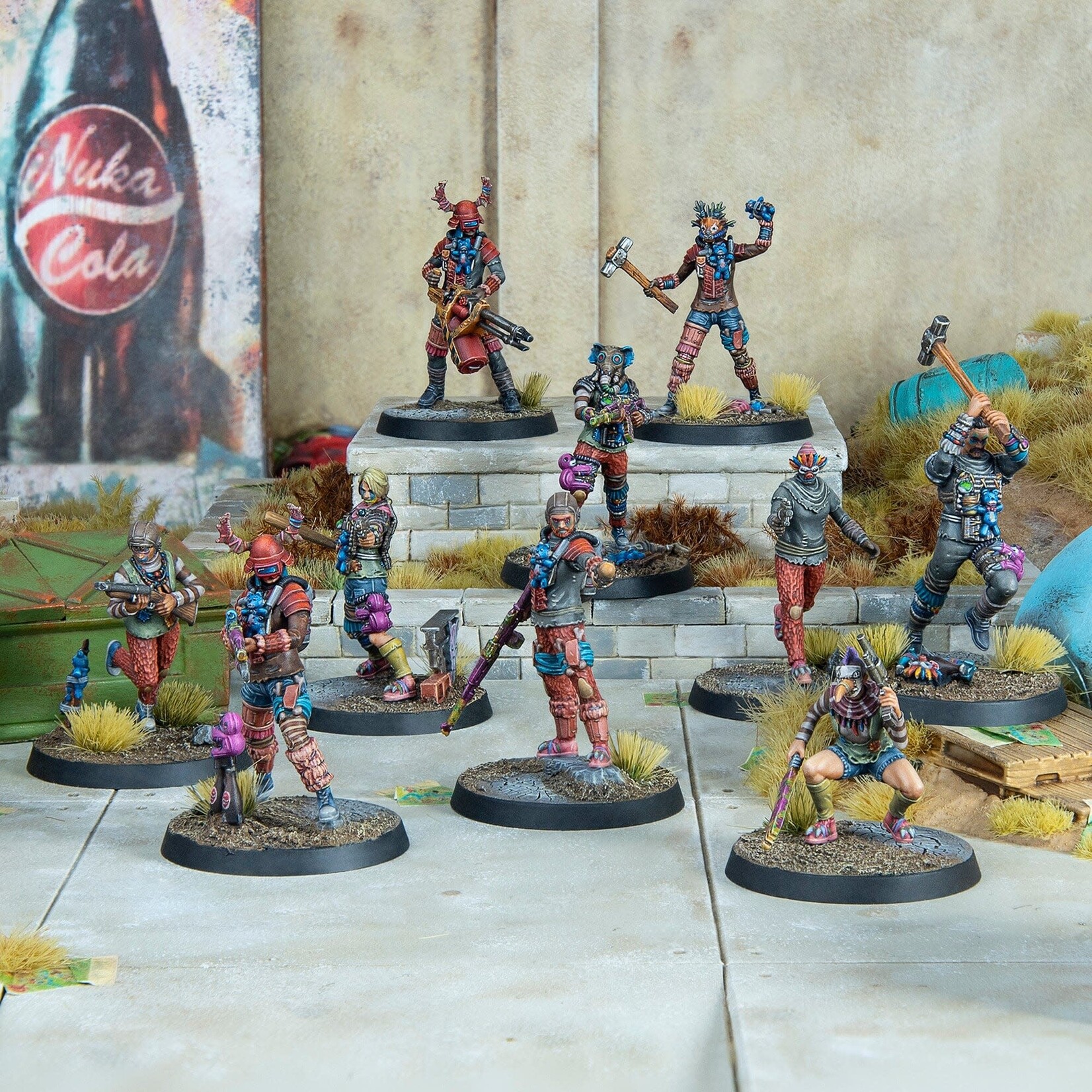 Modiphius The Pack - Raiders - Fallout: Wasteland Warfare