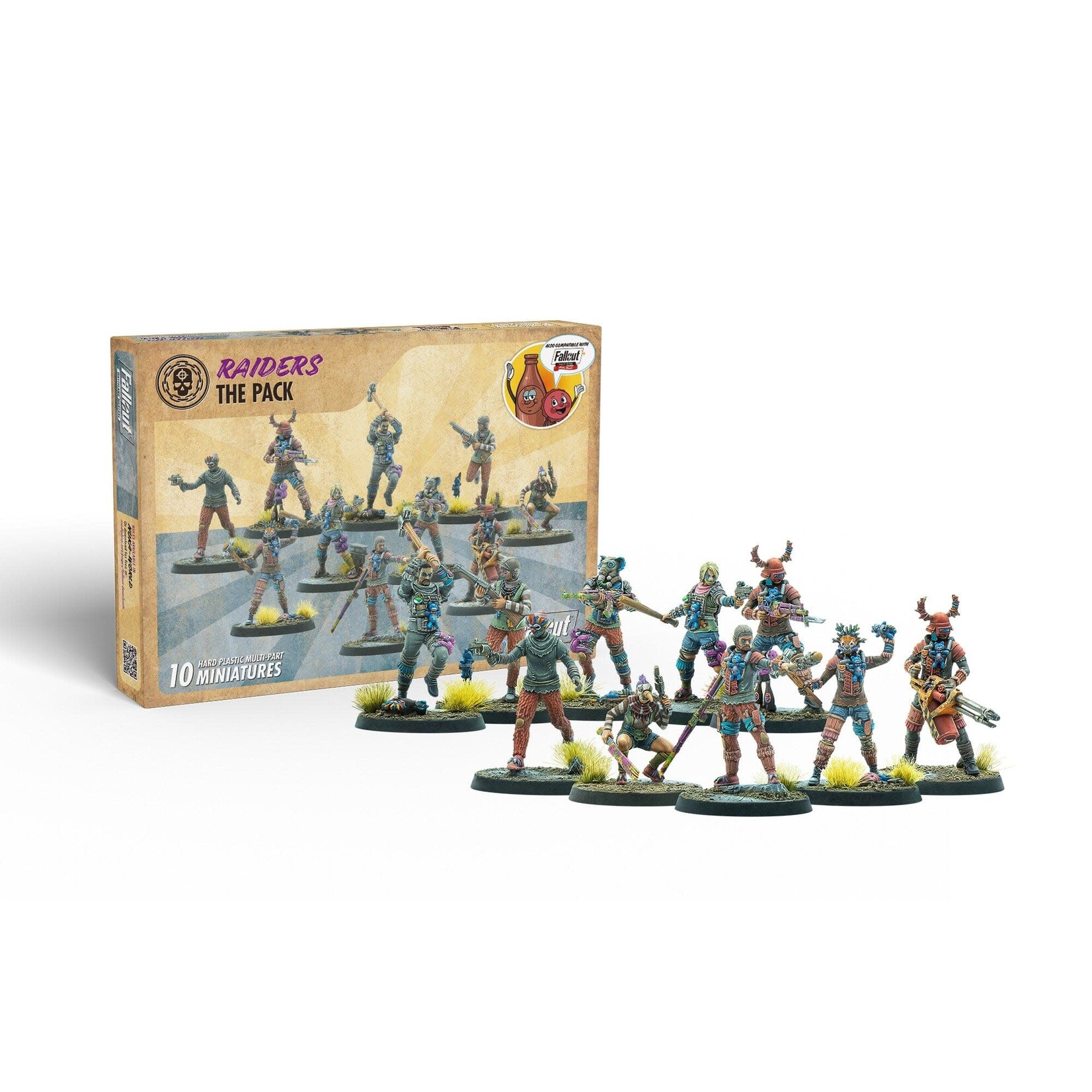 Modiphius The Pack - Raiders - Fallout: Wasteland Warfare