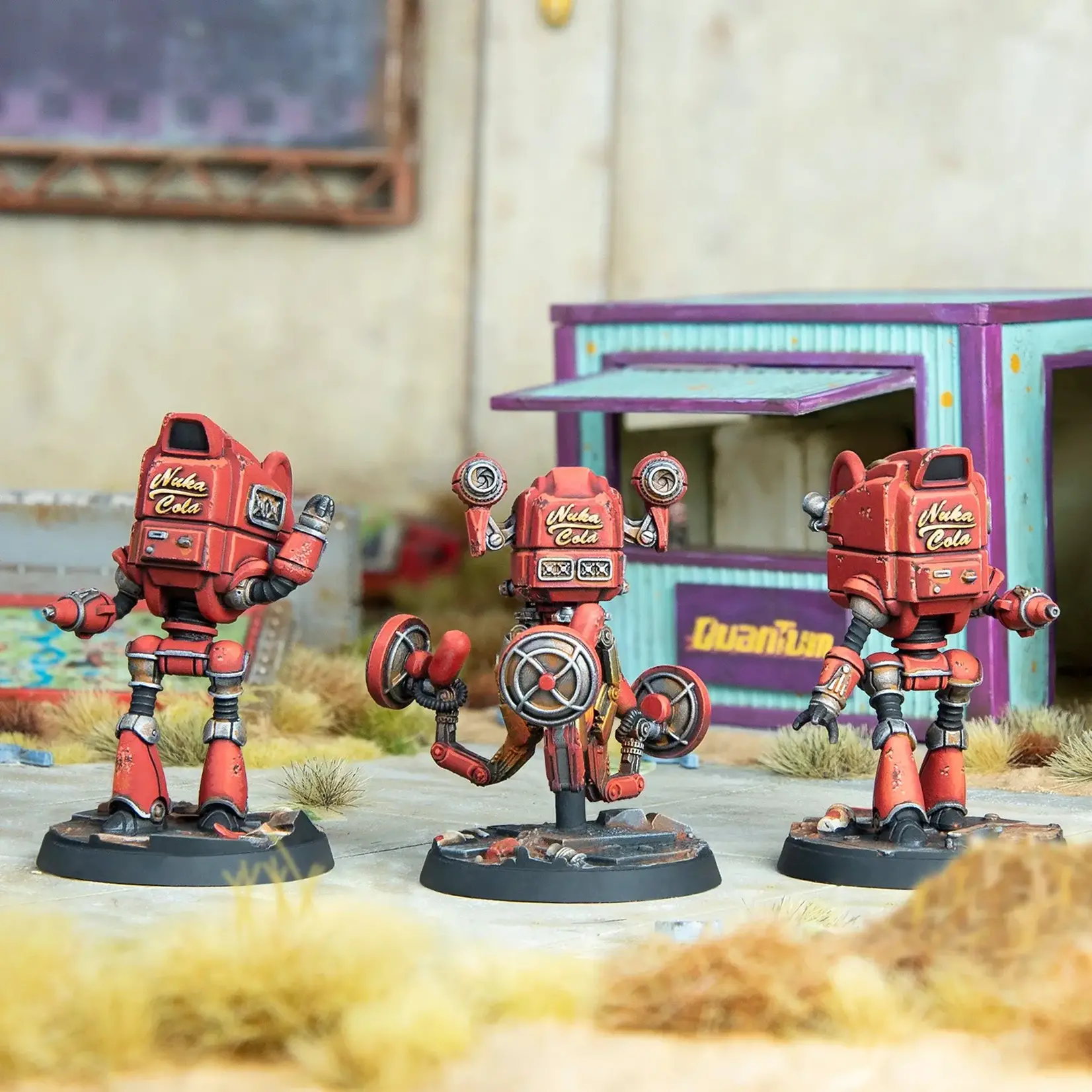 Modiphius Starlight Theater - Robots - Fallout: Wasteland Warfare