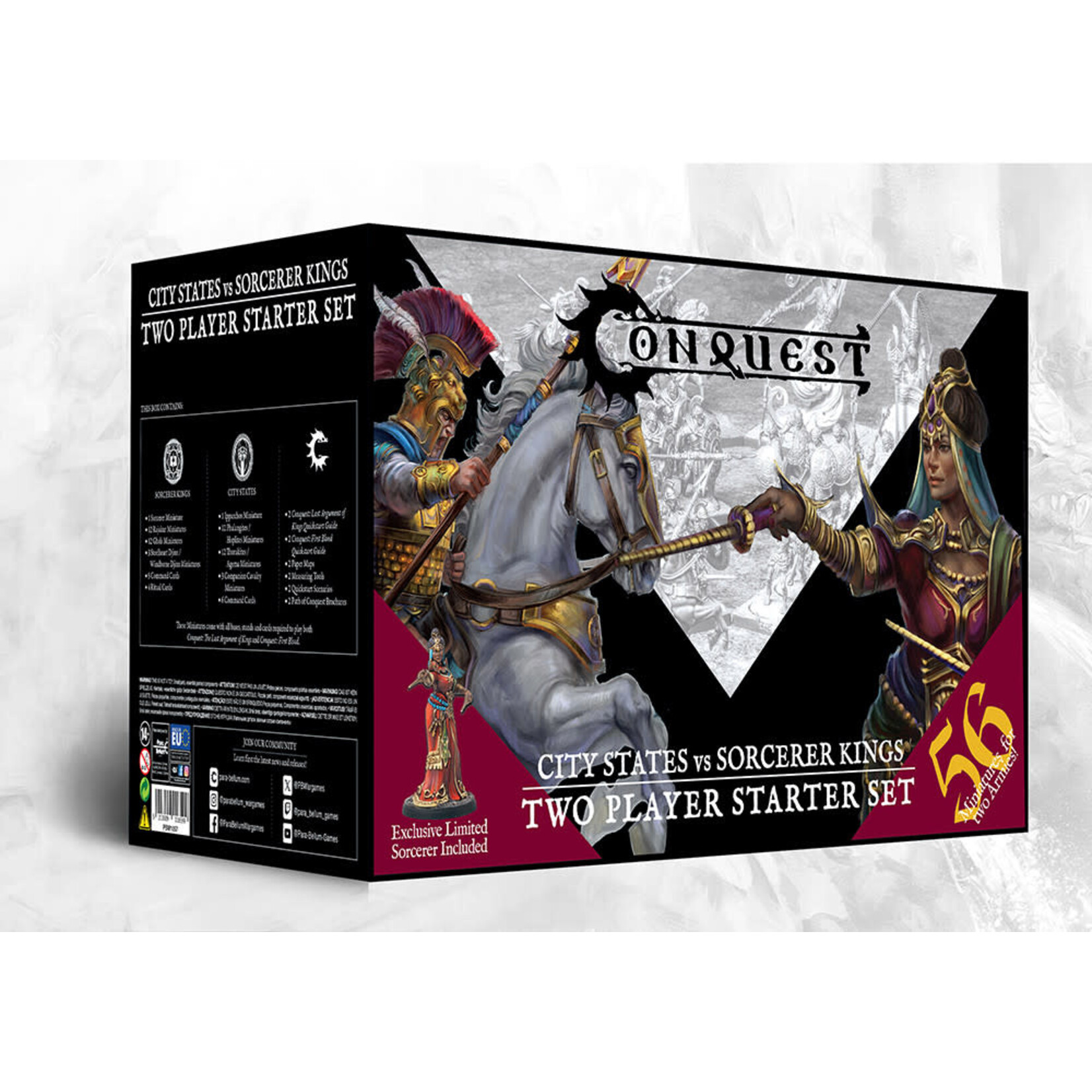 Para Bellum Games City States vs Sorcerer Kings Two Player Starter Set - Conquest