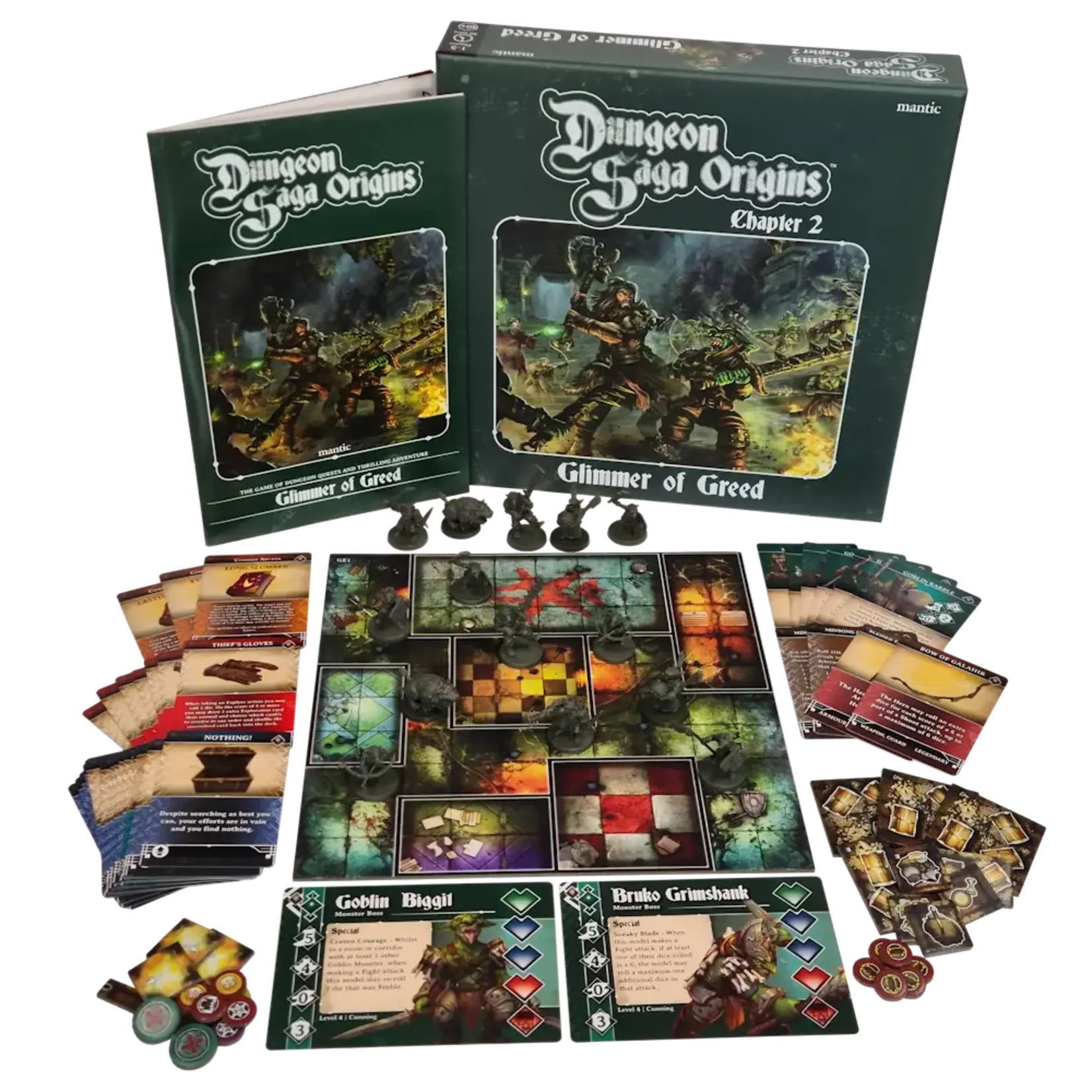 Mantic Glimmer of Greed - Expansion for Dungeon Saga Origins (ENG)
