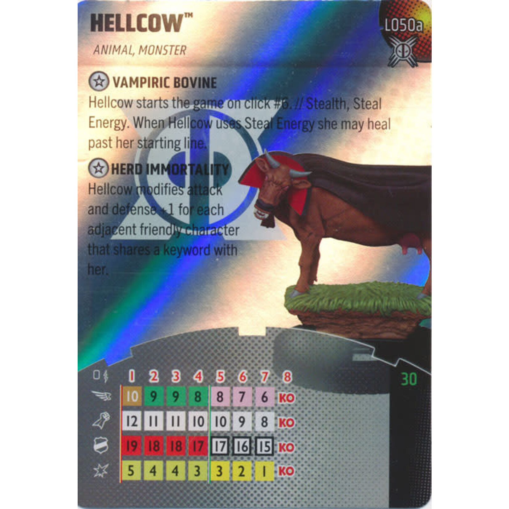 WizKids dwxL050a Hellcow Legacy Card