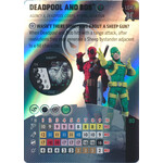 WizKids dwxL049 Deadpool and Bob Legacy Card