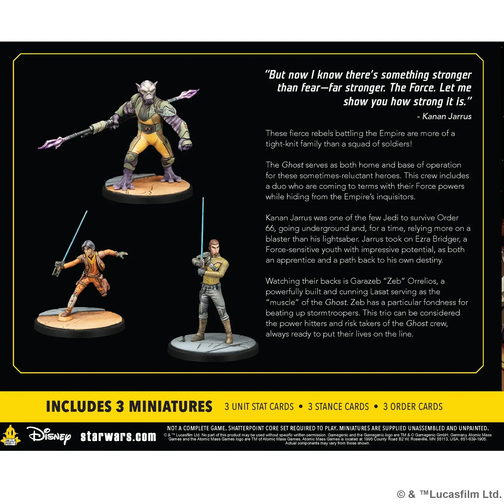 Stronger Then Fear Squad Pack - Star Wars: Shatterpoint (ML)