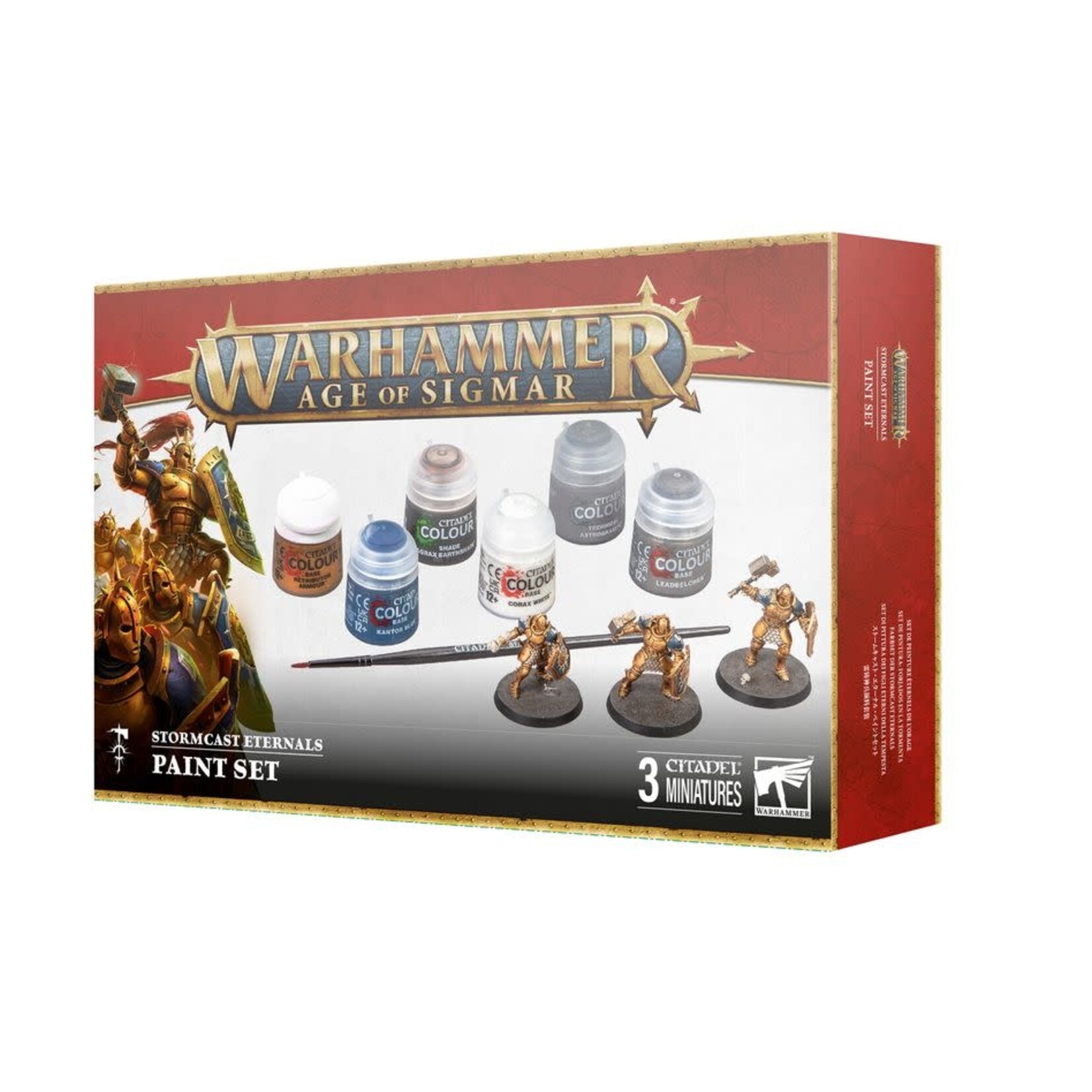 Games Workshop Stormcast Eternals Paint Set - Warhammer Age of Sigmar
